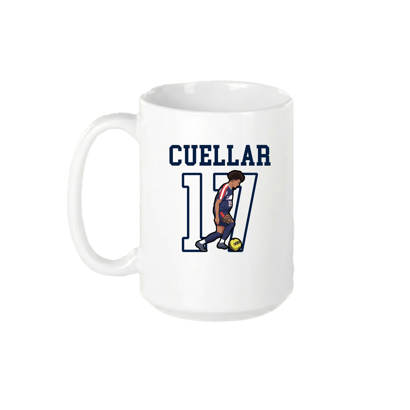 15oz Coffee Mug — Shirsey in White