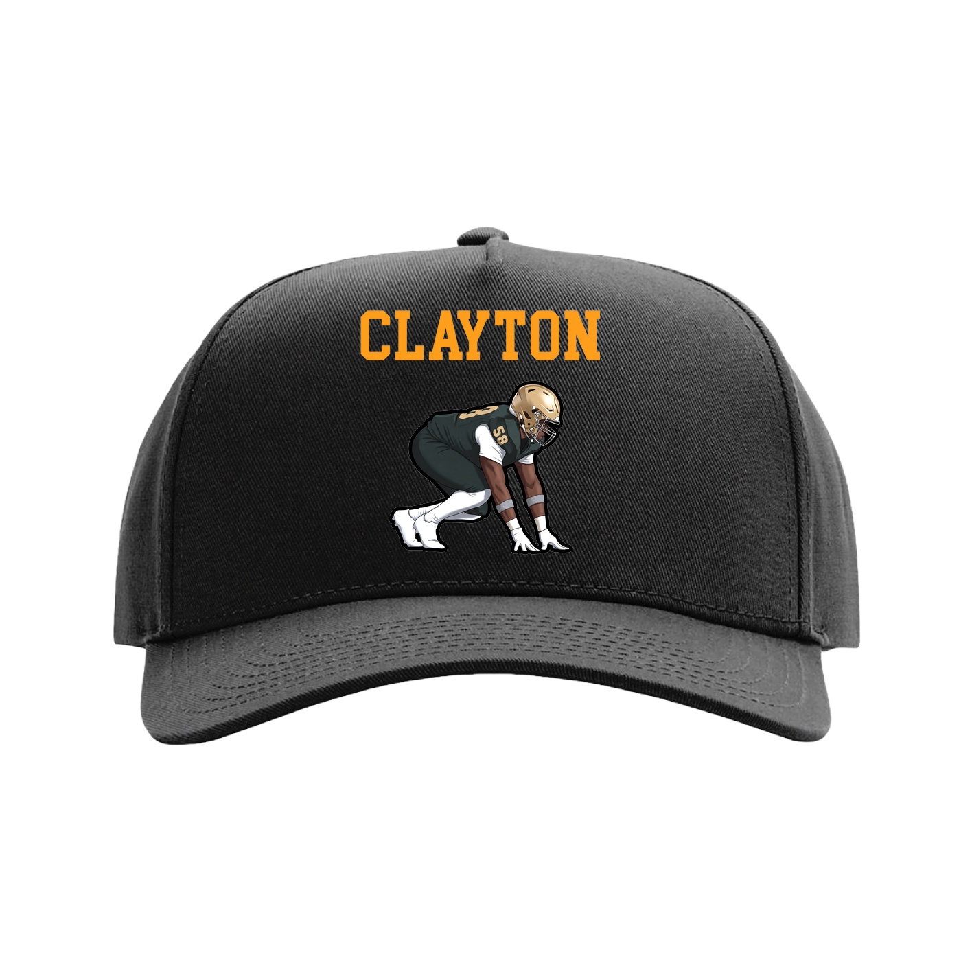 Full Fabric Five-Panel Champ Cap