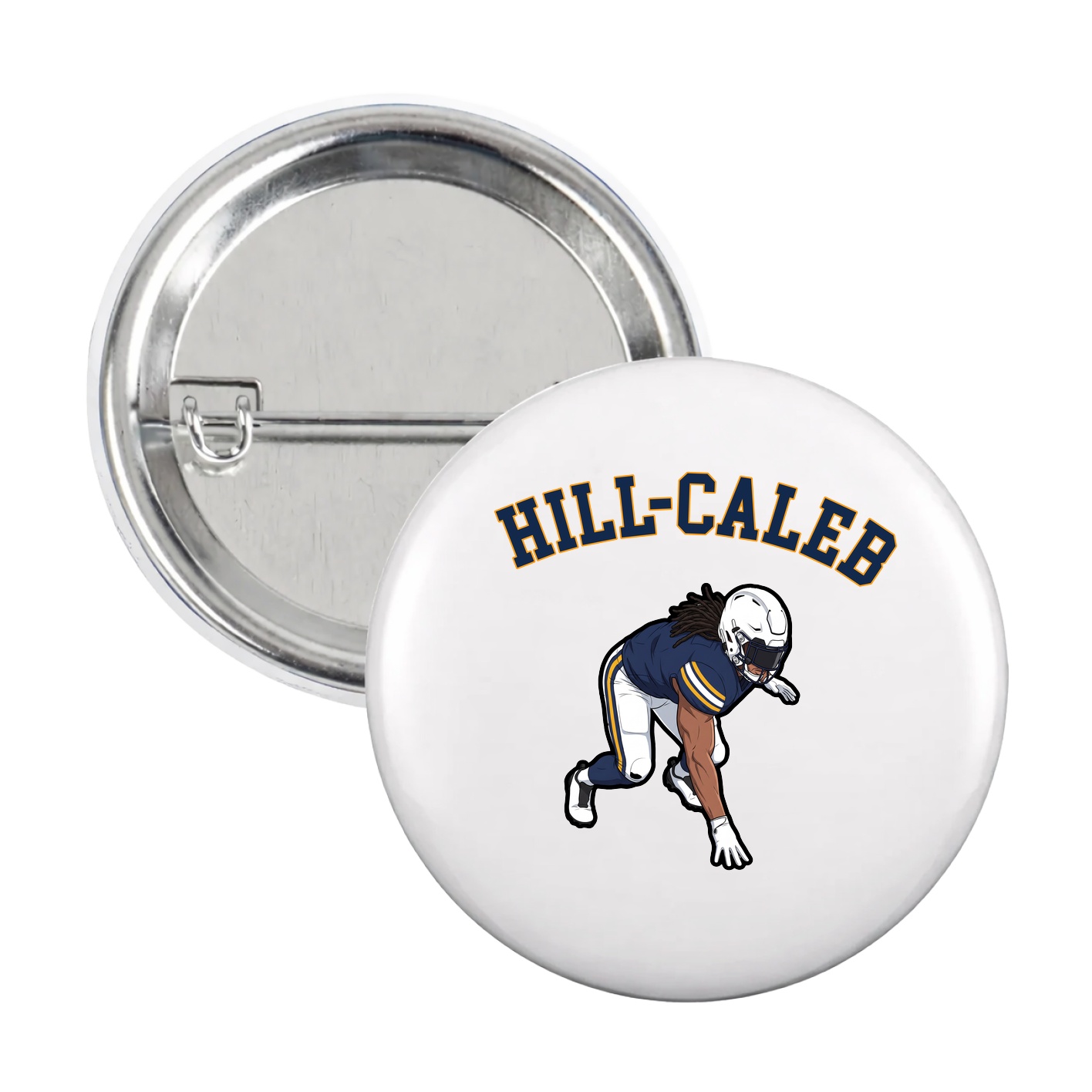 Game Day Button — Shirsey Arch in White