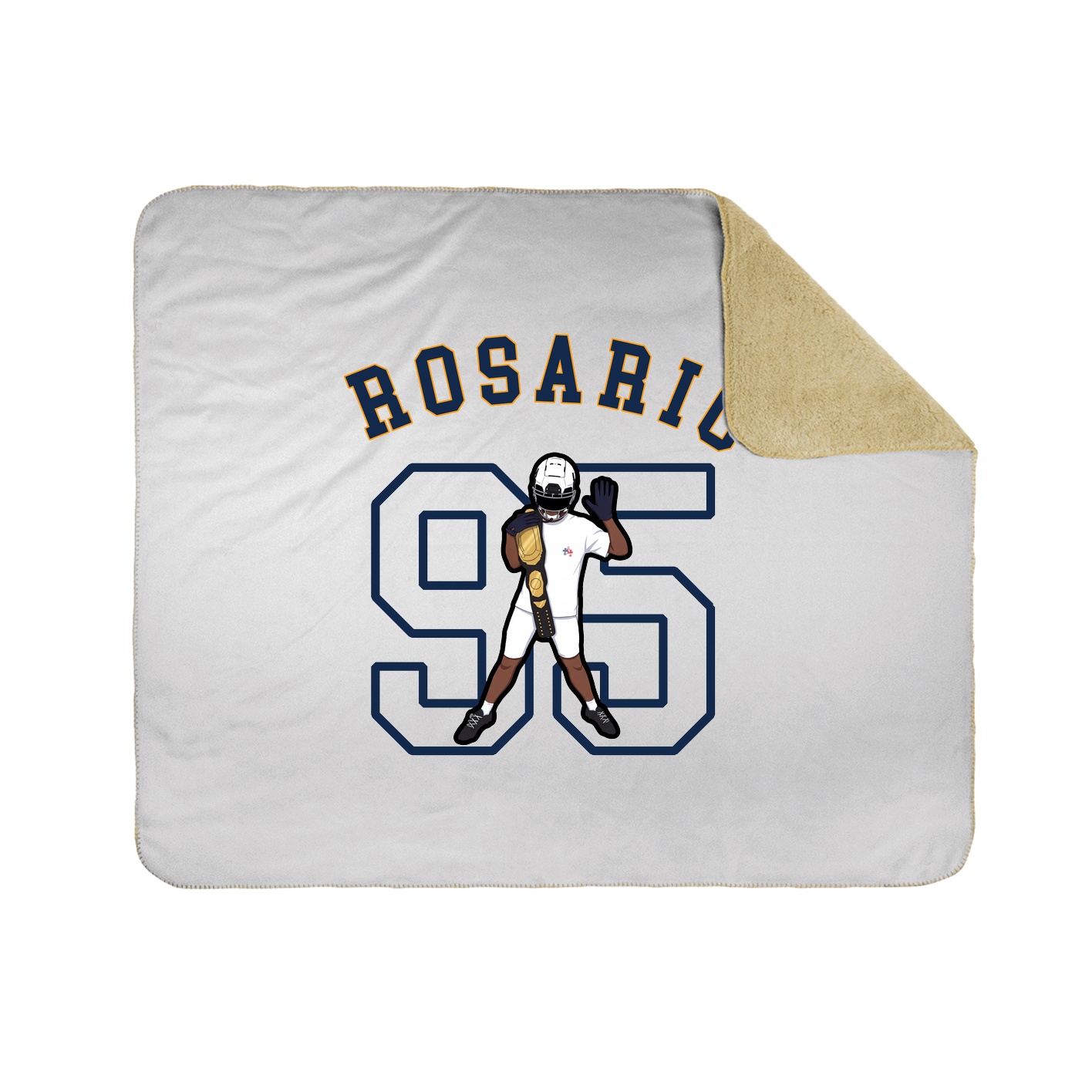 Throw Blanket — Shirsey Arch in White