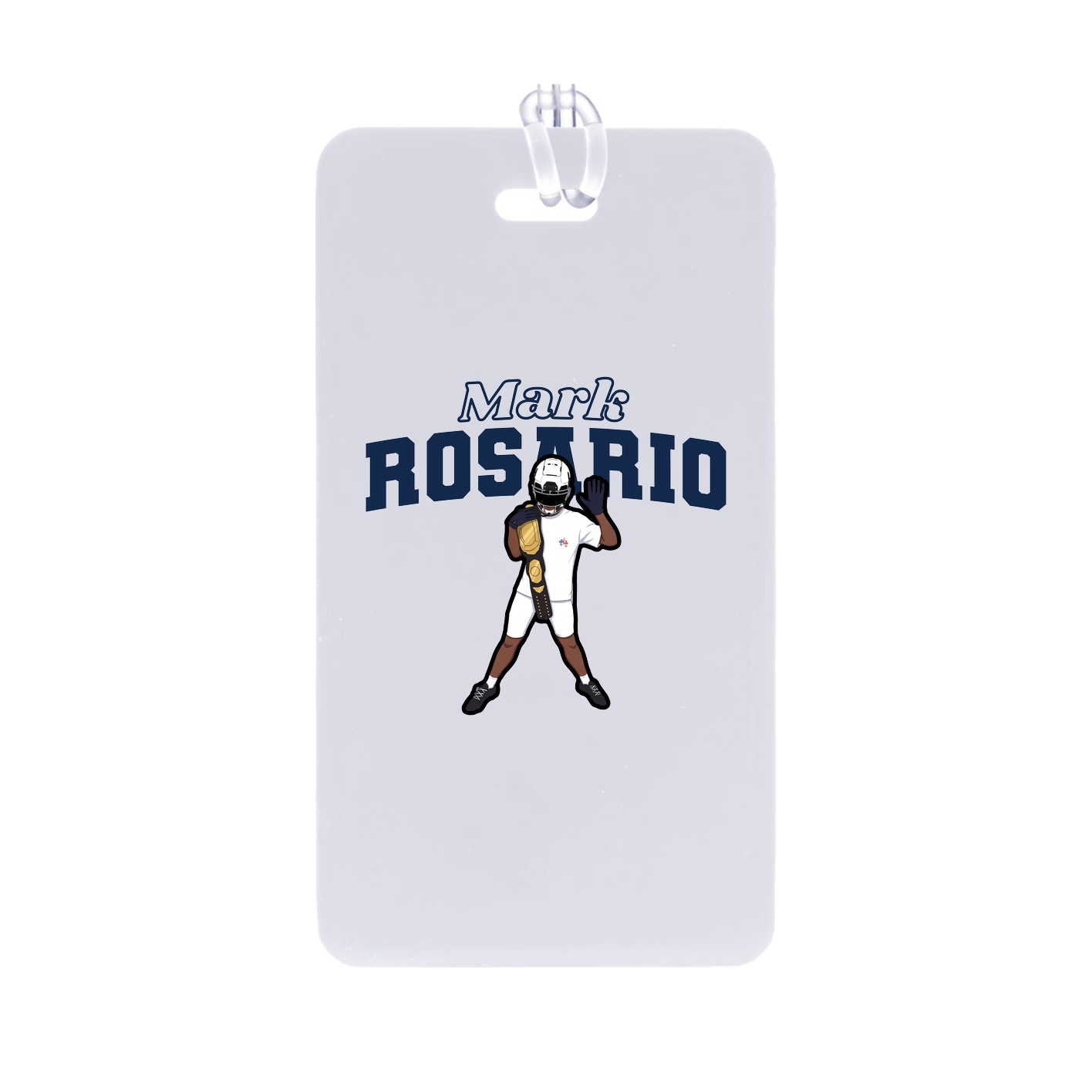 Bag Tag — Name Arch in Classic