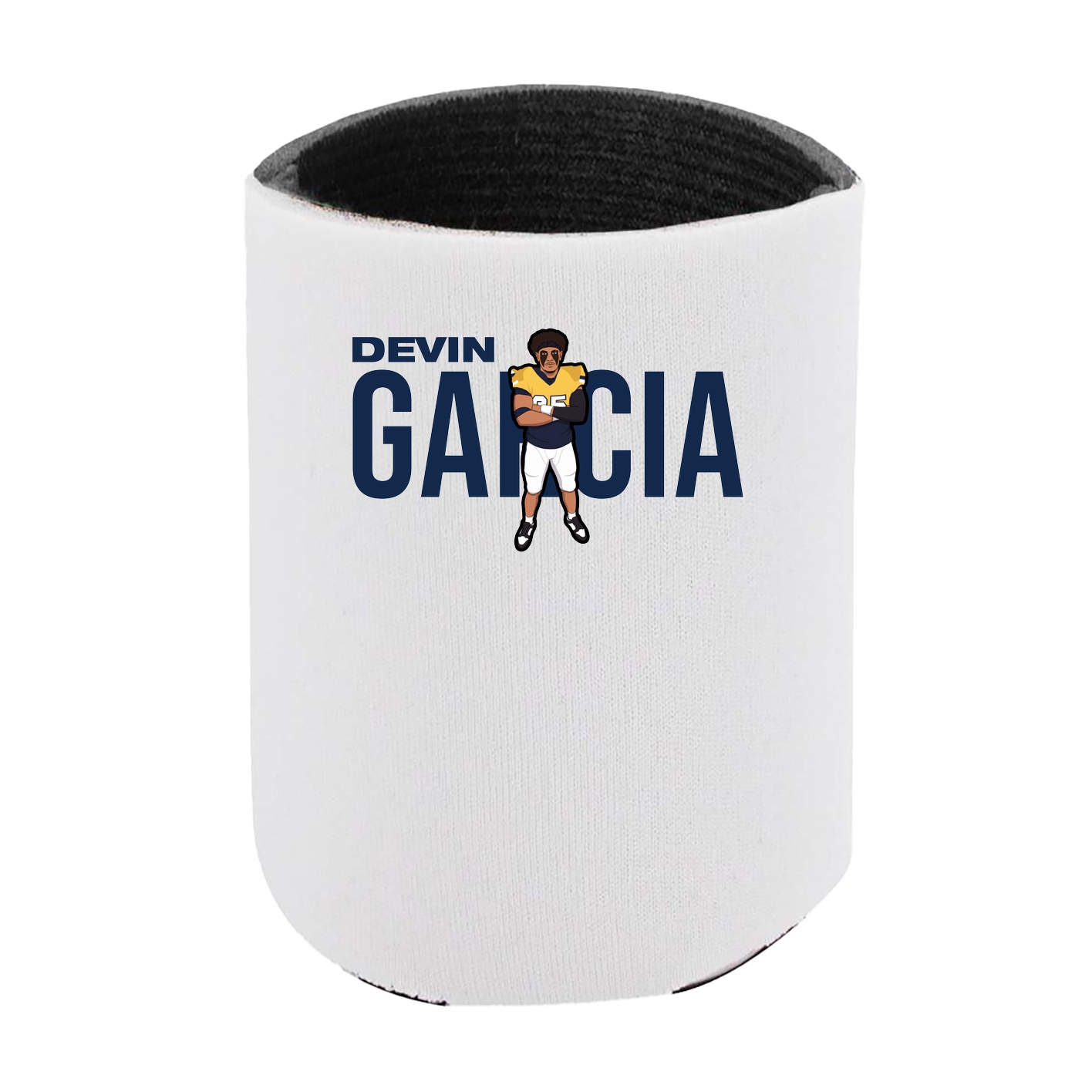 Can Holder — Player Name in White