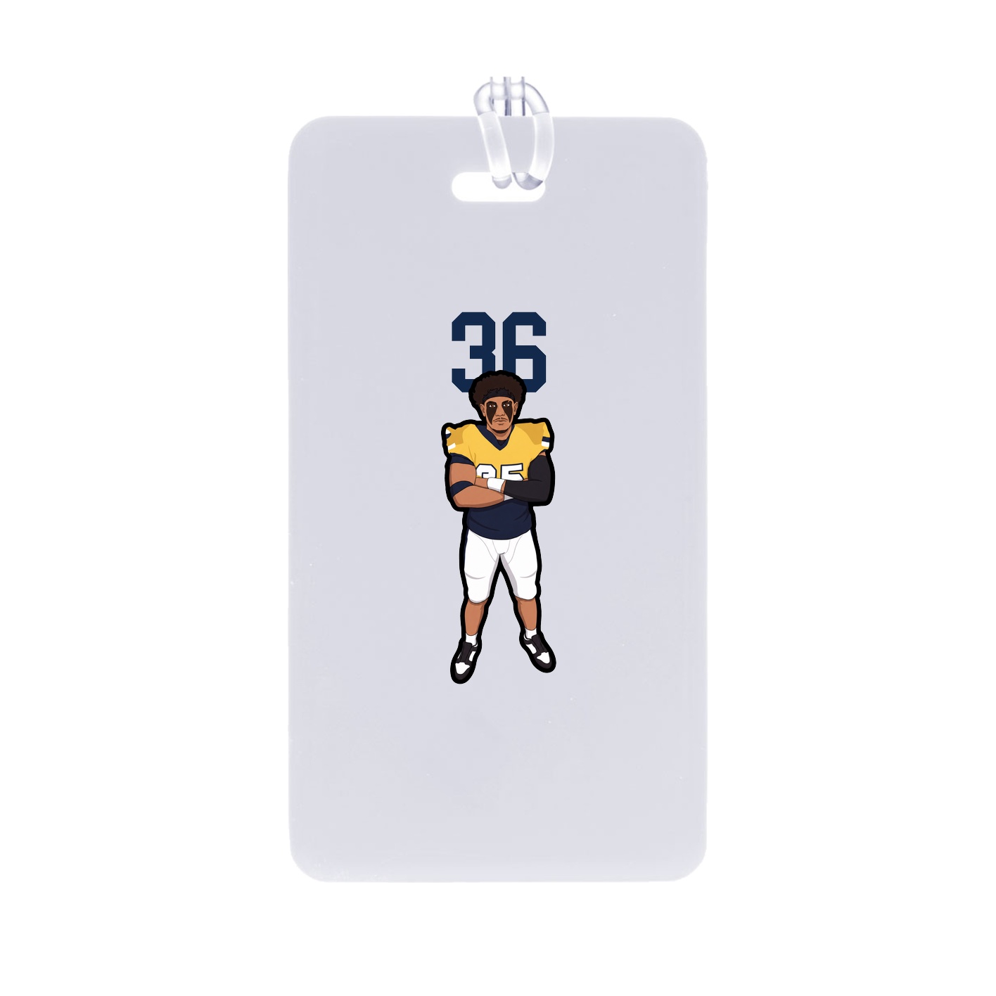 Bag Tag — Number Top in Classic