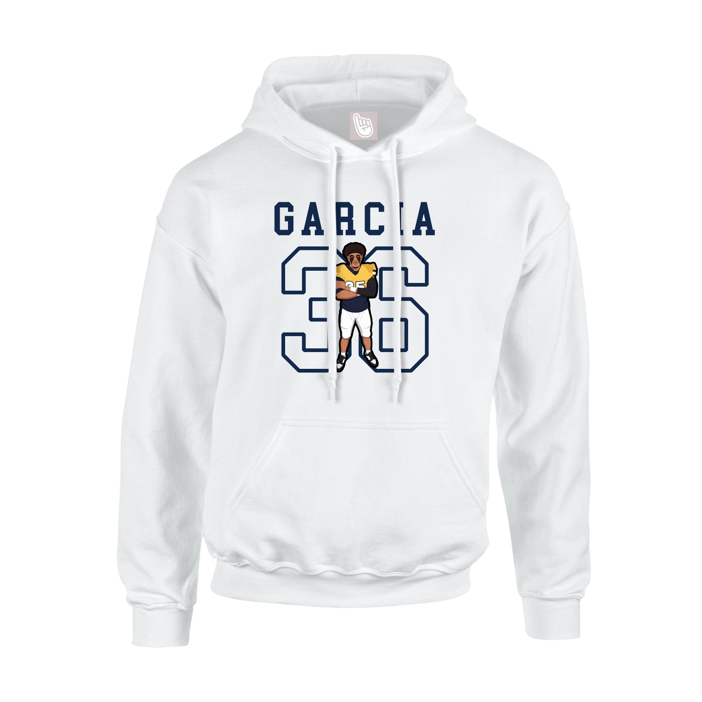 Youth Hoodie — Shirsey in White