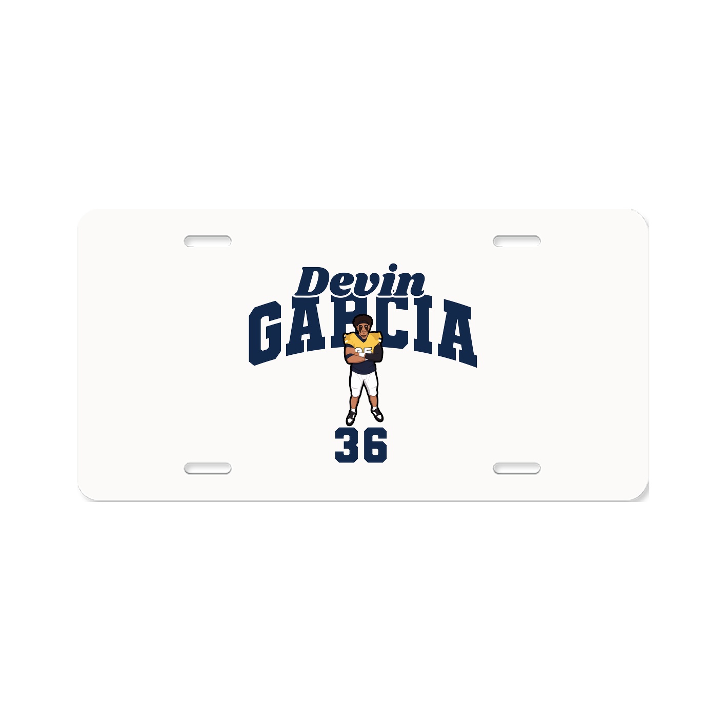 License Plate — Signature Arch in Classic