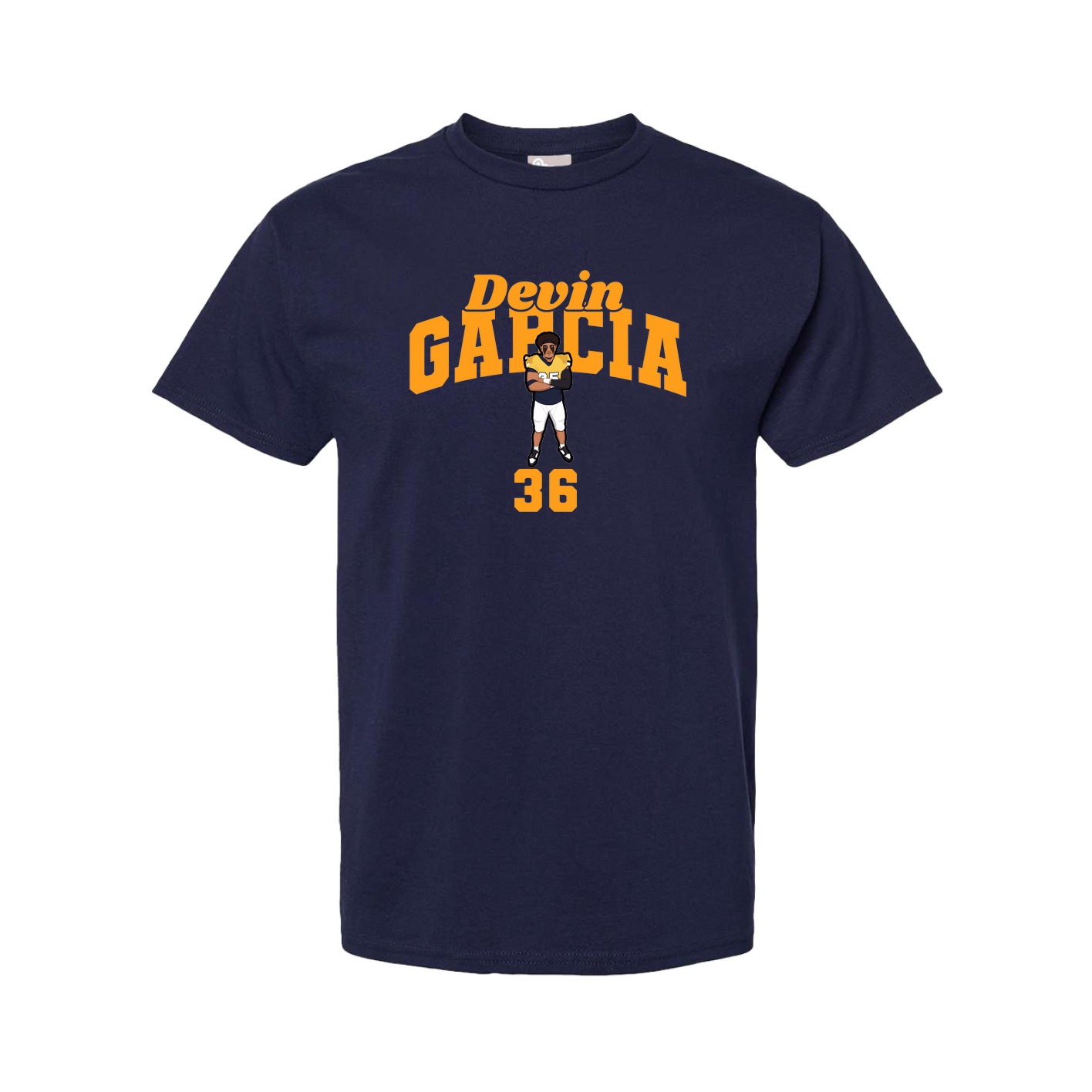 Tee — Signature Arch in Navy
