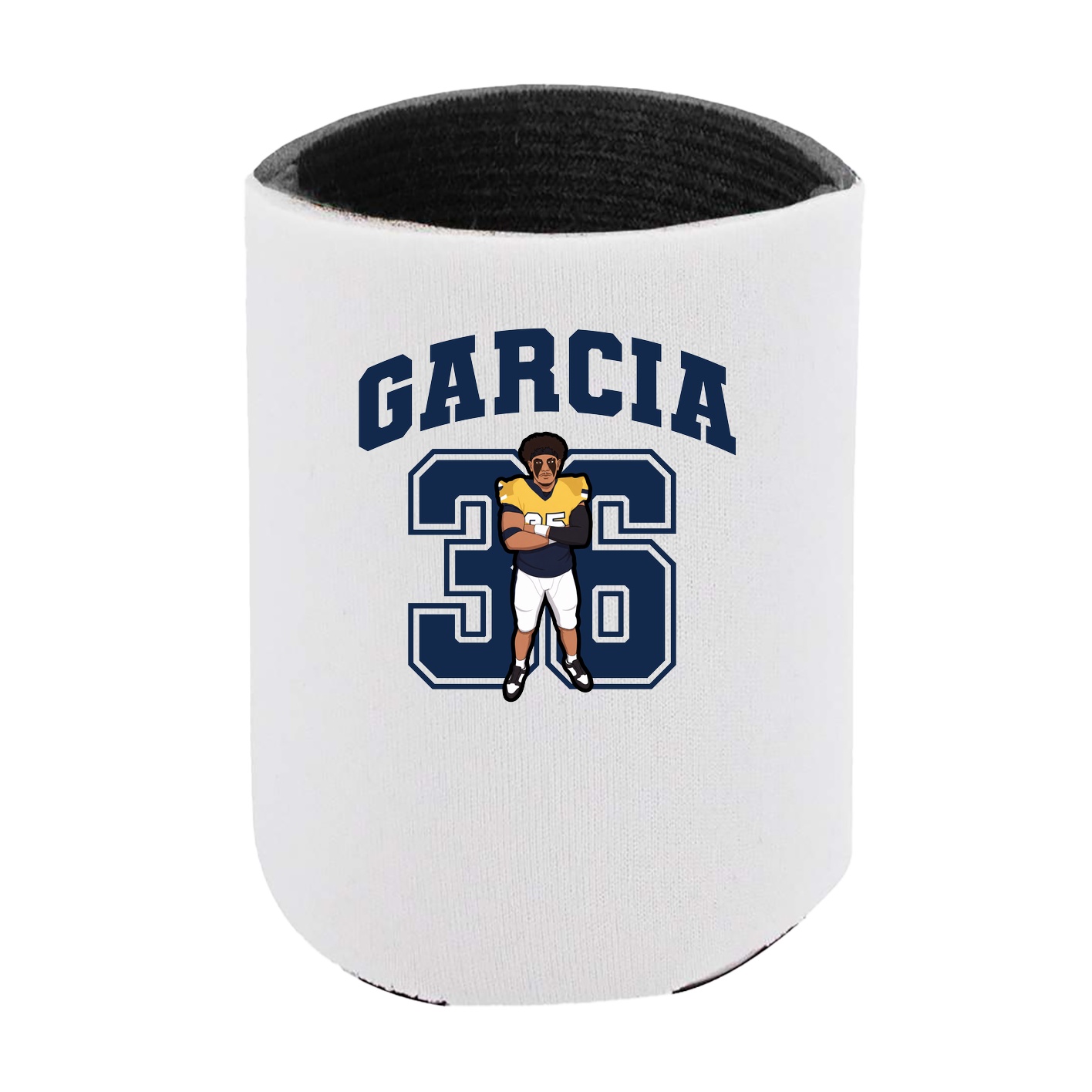 Can Holder — Number in White