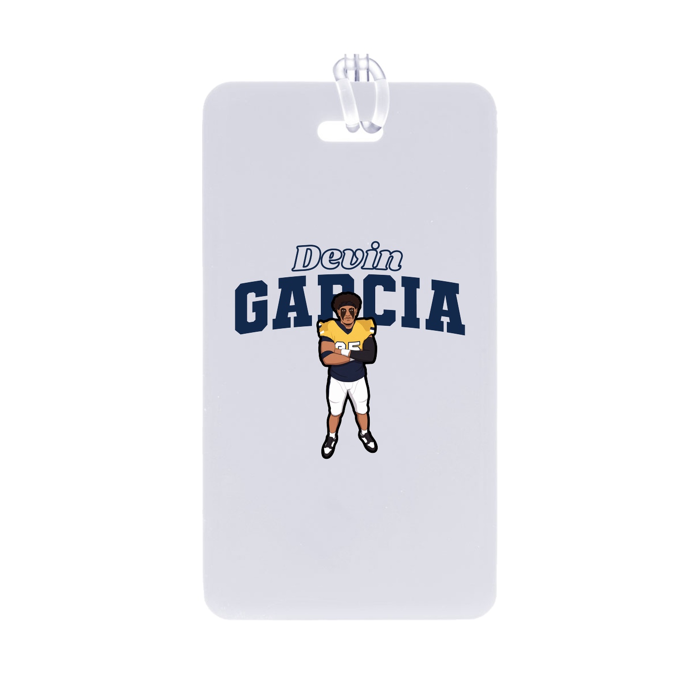 Bag Tag — Name Arch in Classic