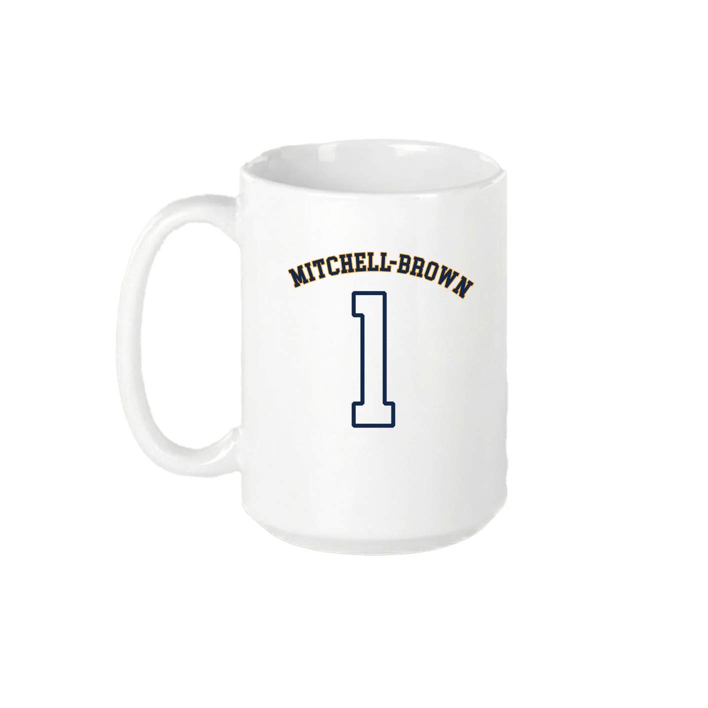 15oz Coffee Mug — Shirsey Arch in White