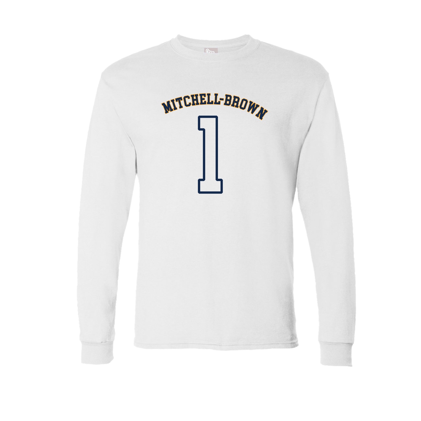 Long Sleeve Tee — Shirsey Arch in White