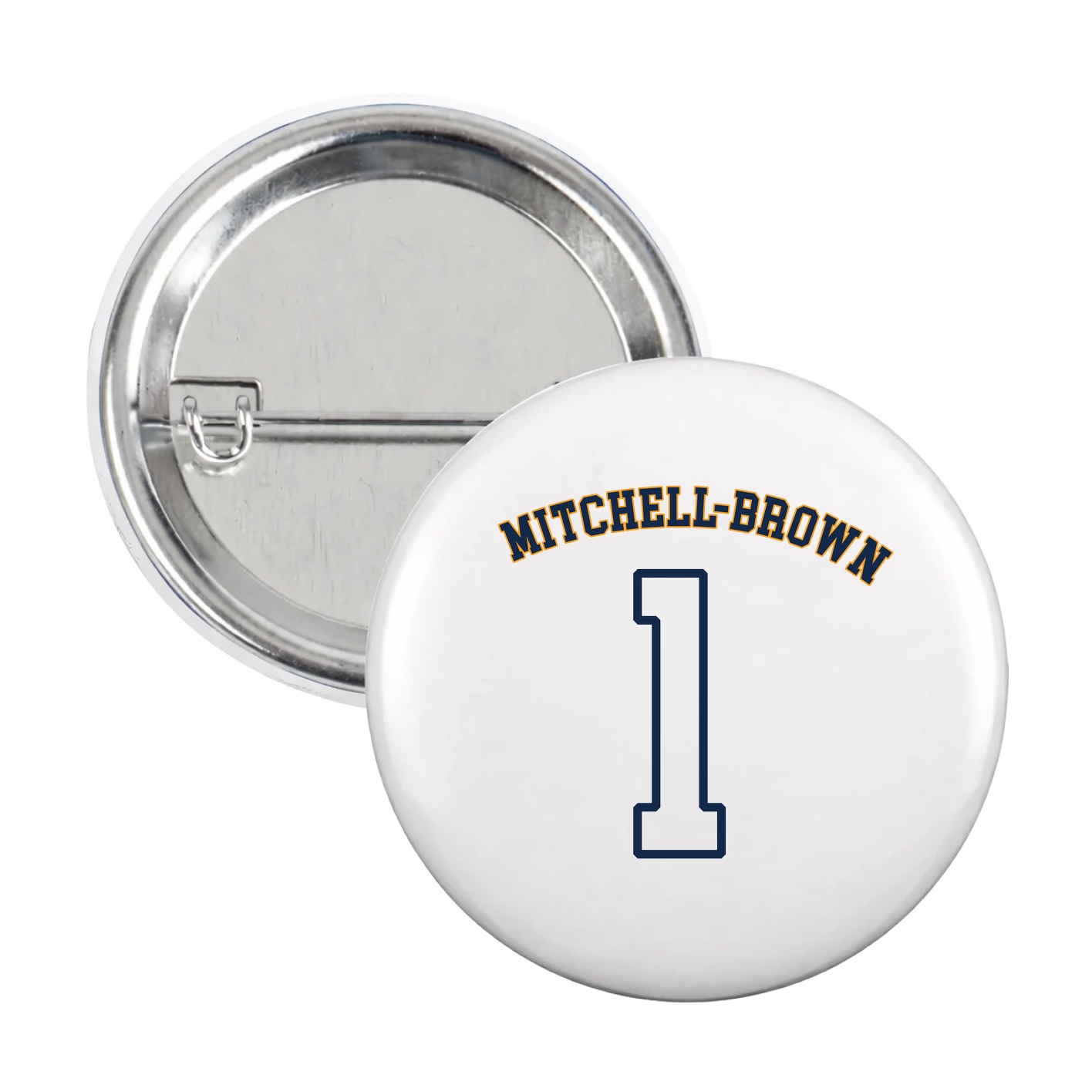 Game Day Button — Shirsey Arch in White