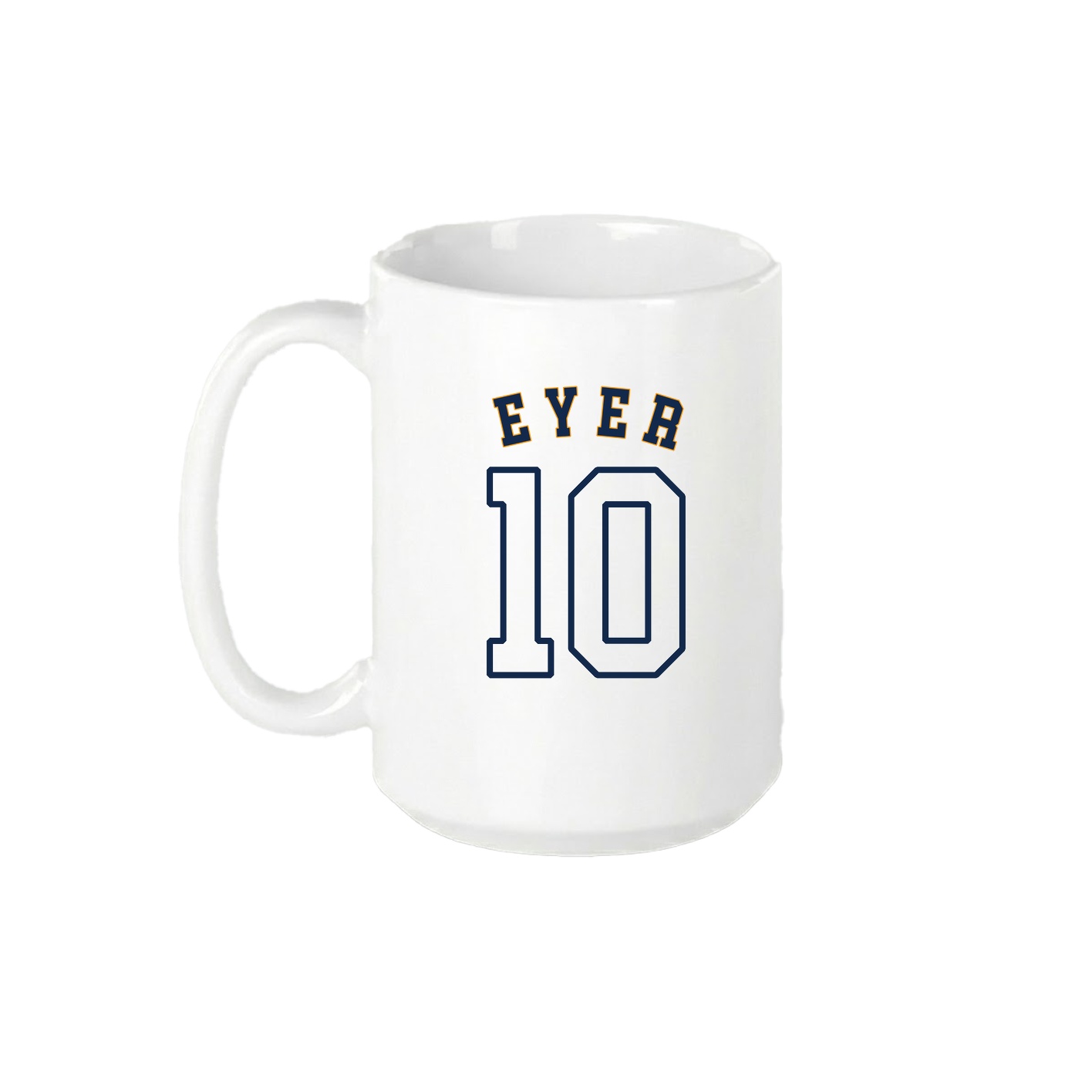 15oz Coffee Mug — Shirsey Arch in White