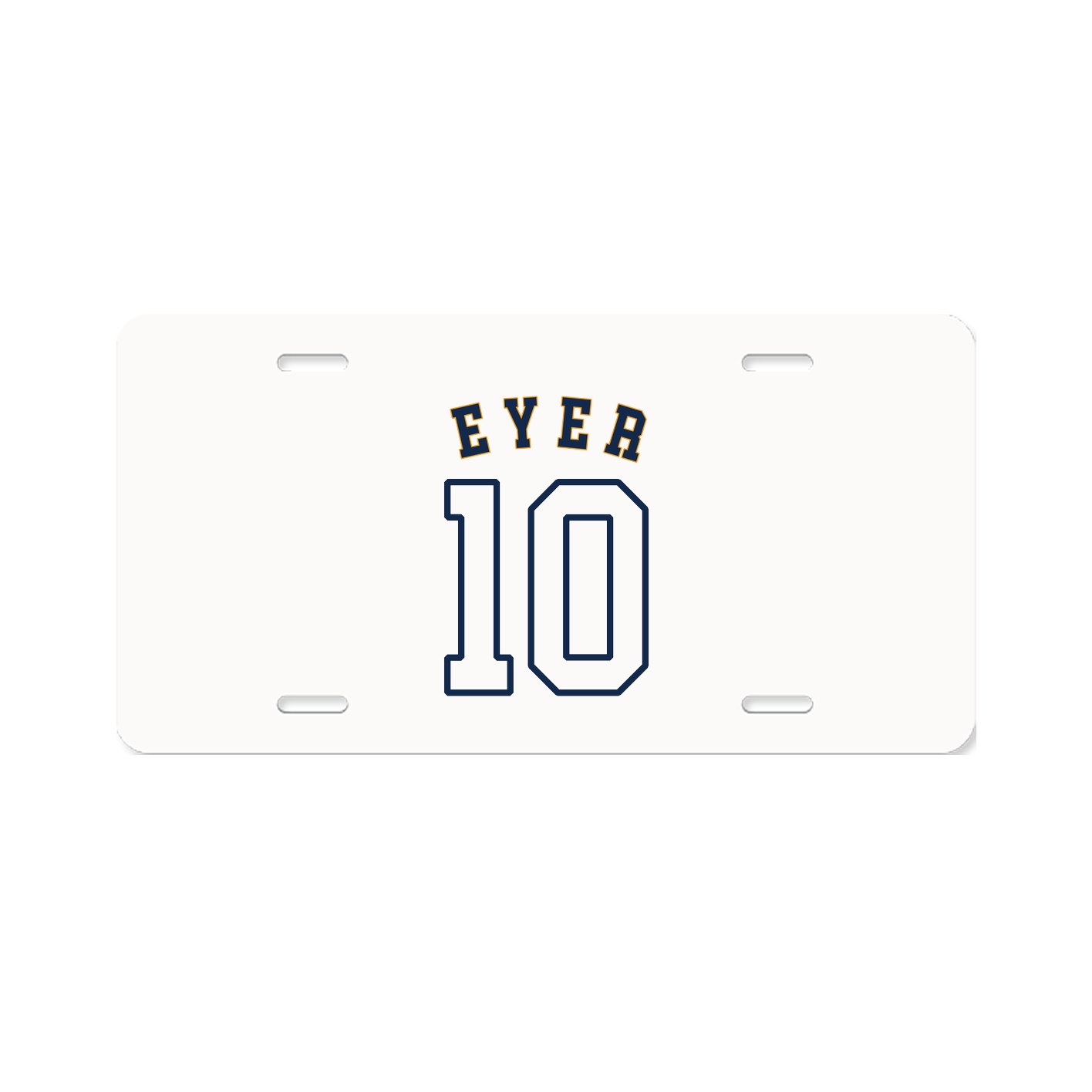License Plate — Shirsey Arch in Classic