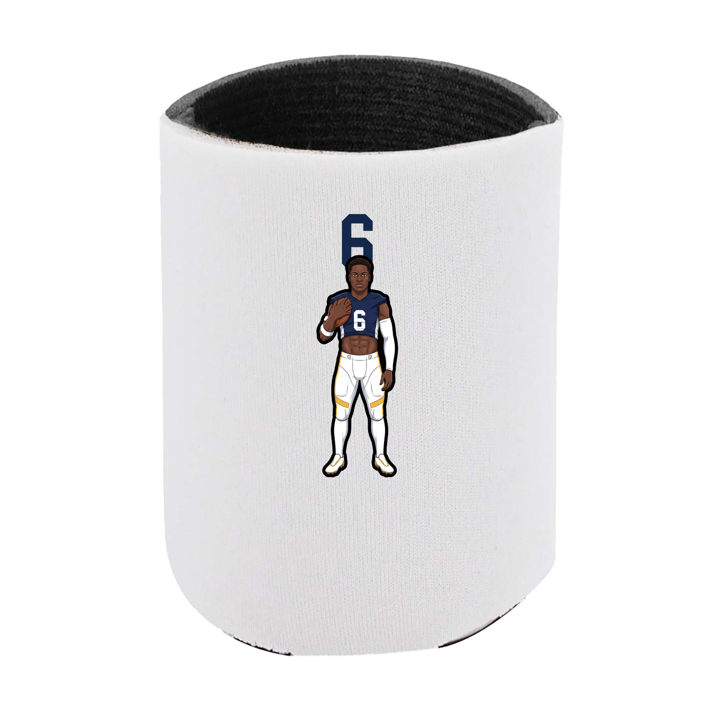 Can Holder — Number Top in White