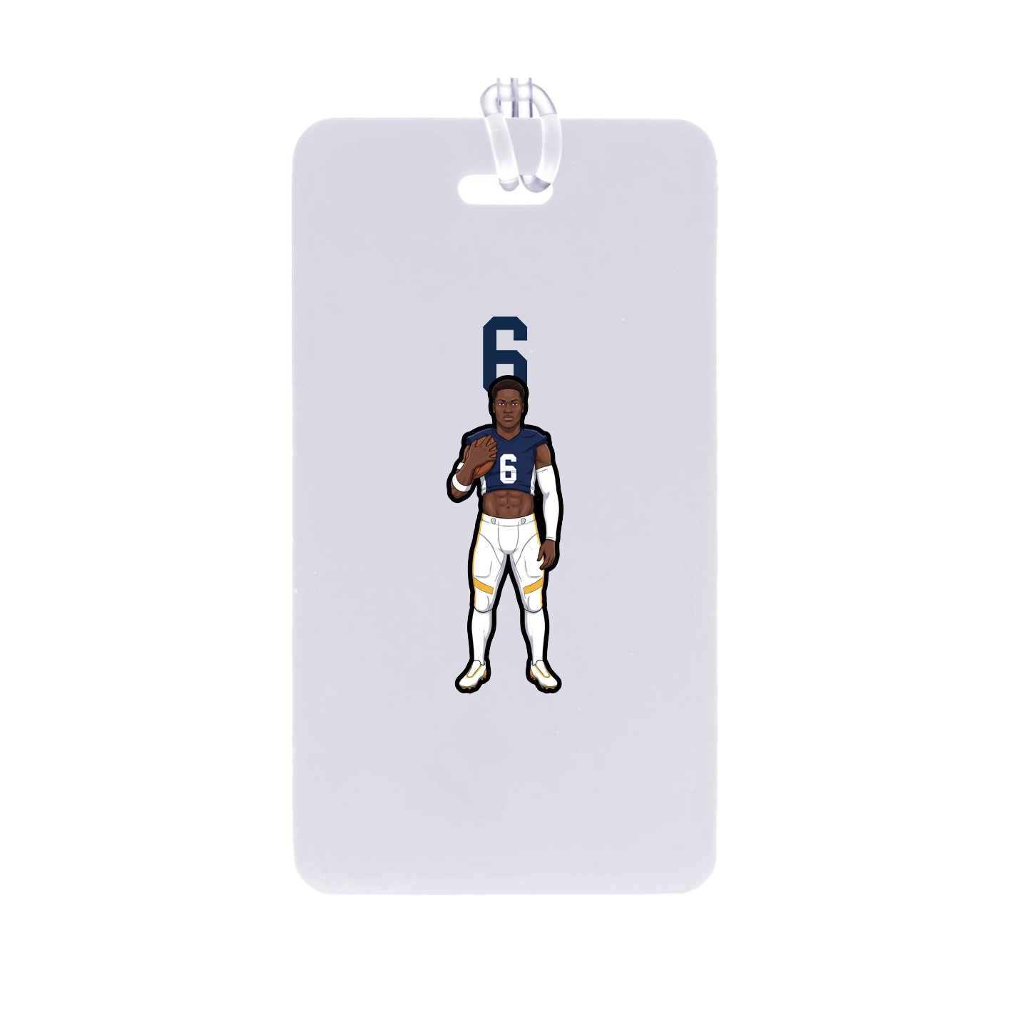 Bag Tag — Number Top in Classic