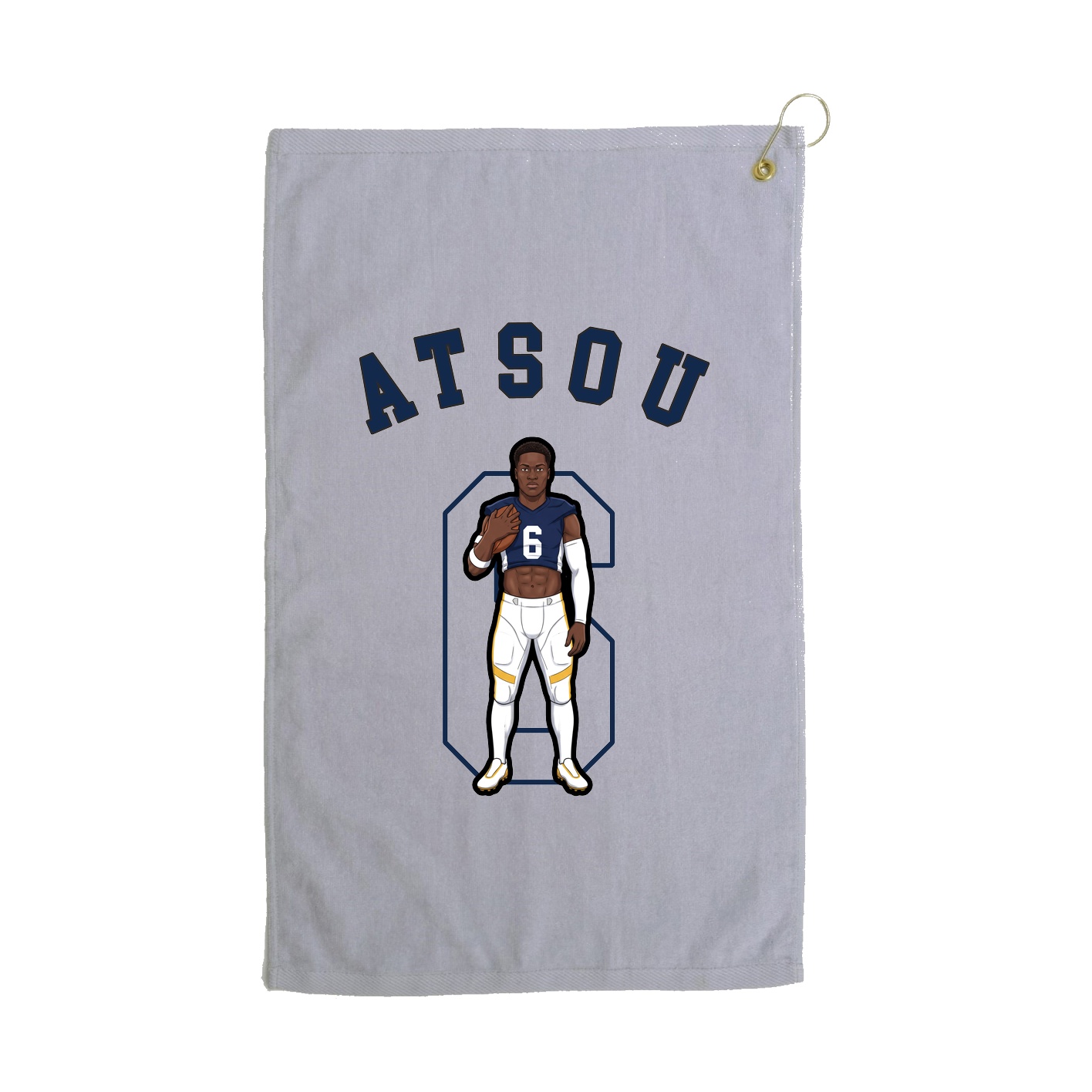 Golf Towel — Shirsey Arch in Grey