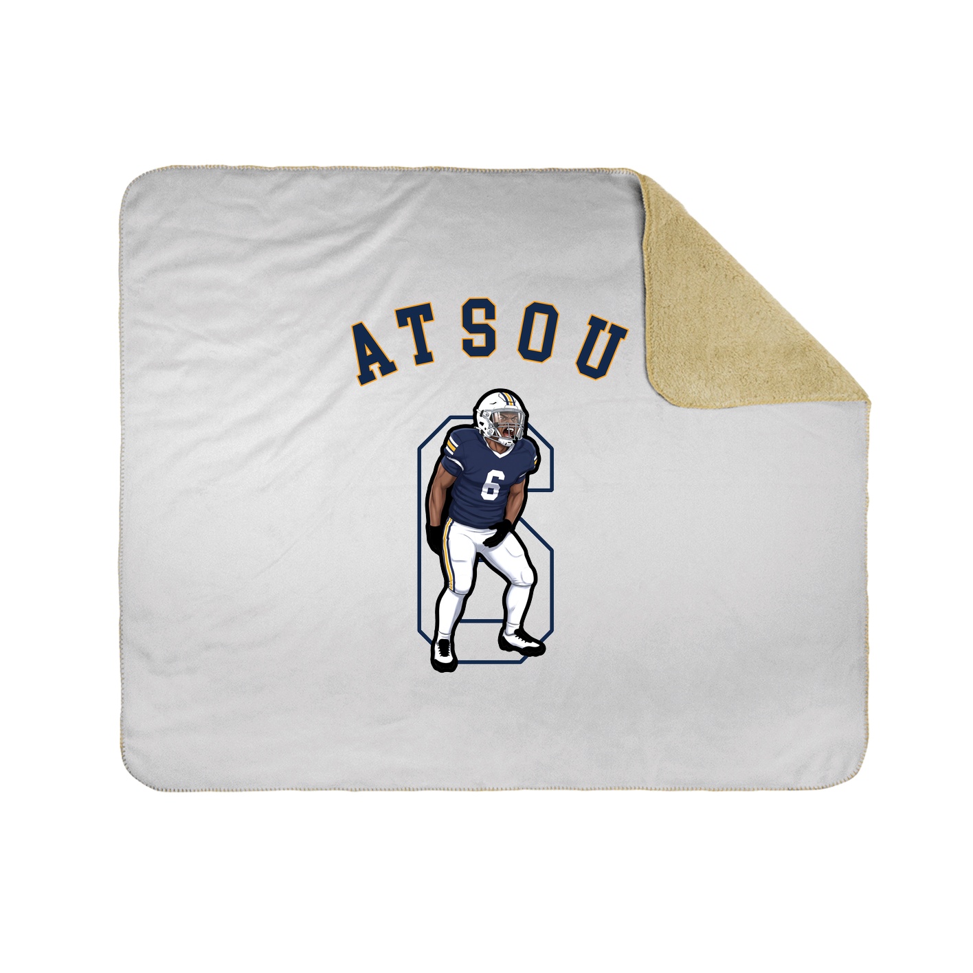 Throw Blanket — Shirsey Arch in White
