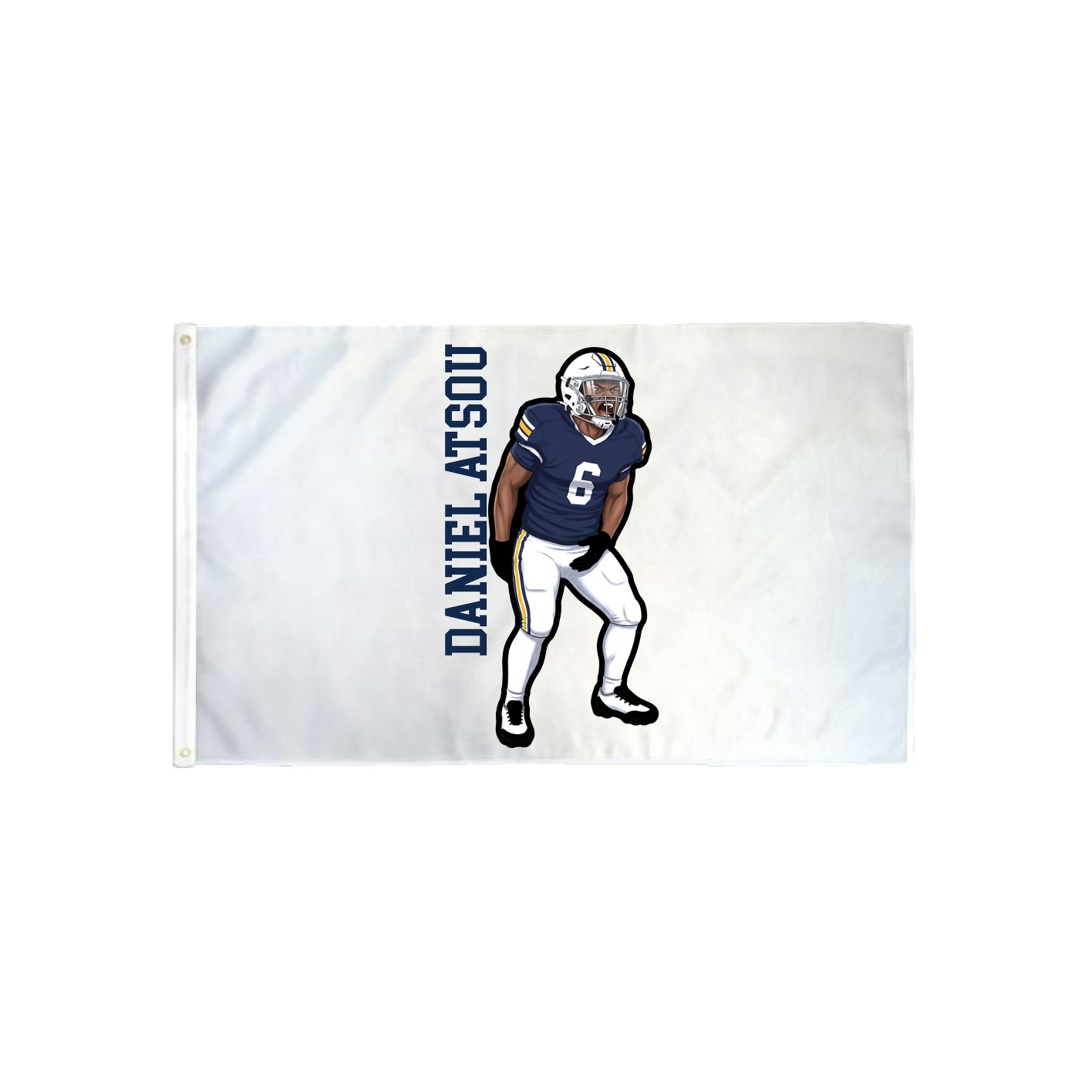 3x5 Flag — Name Vertical in Classic