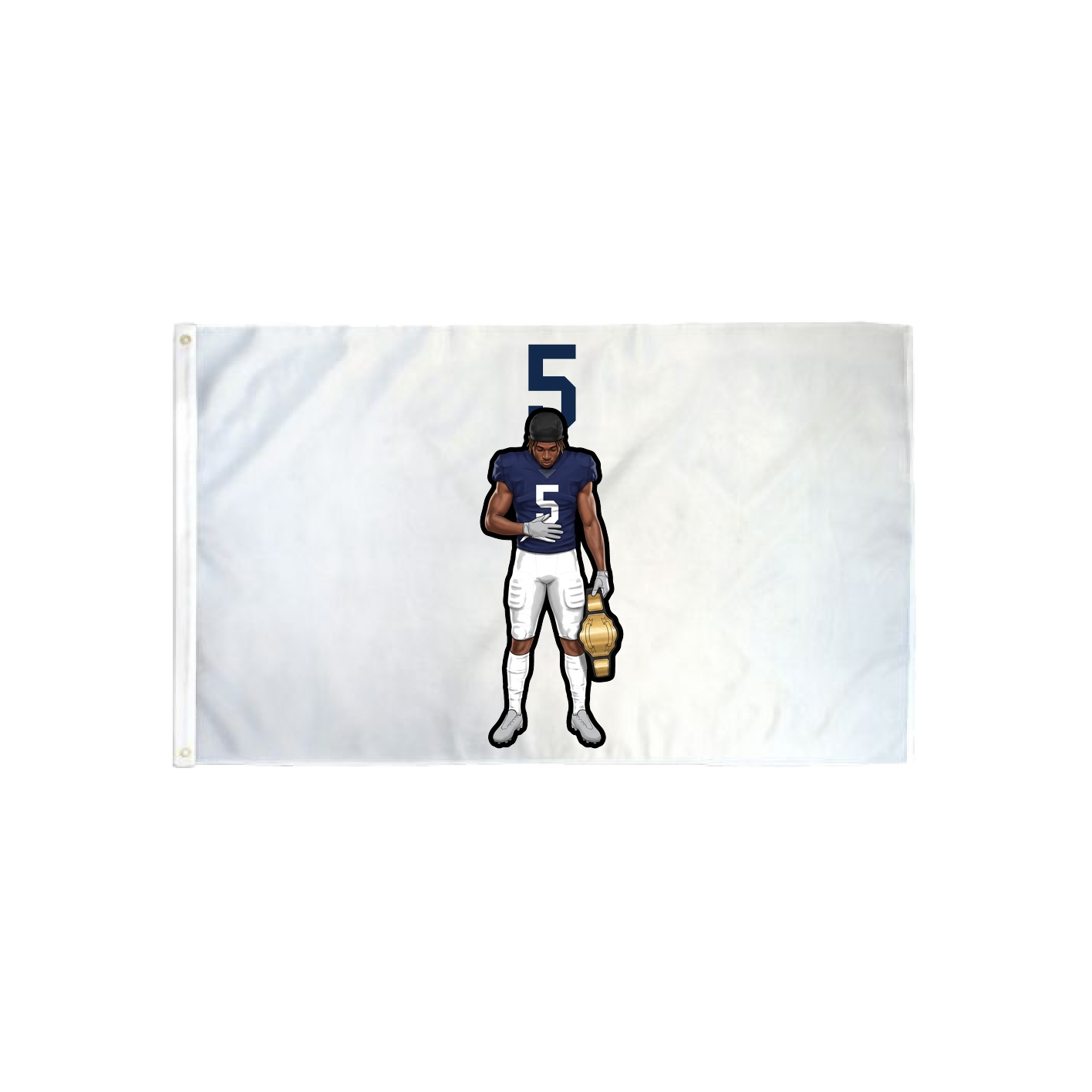3x5 Flag — Number Top in Classic