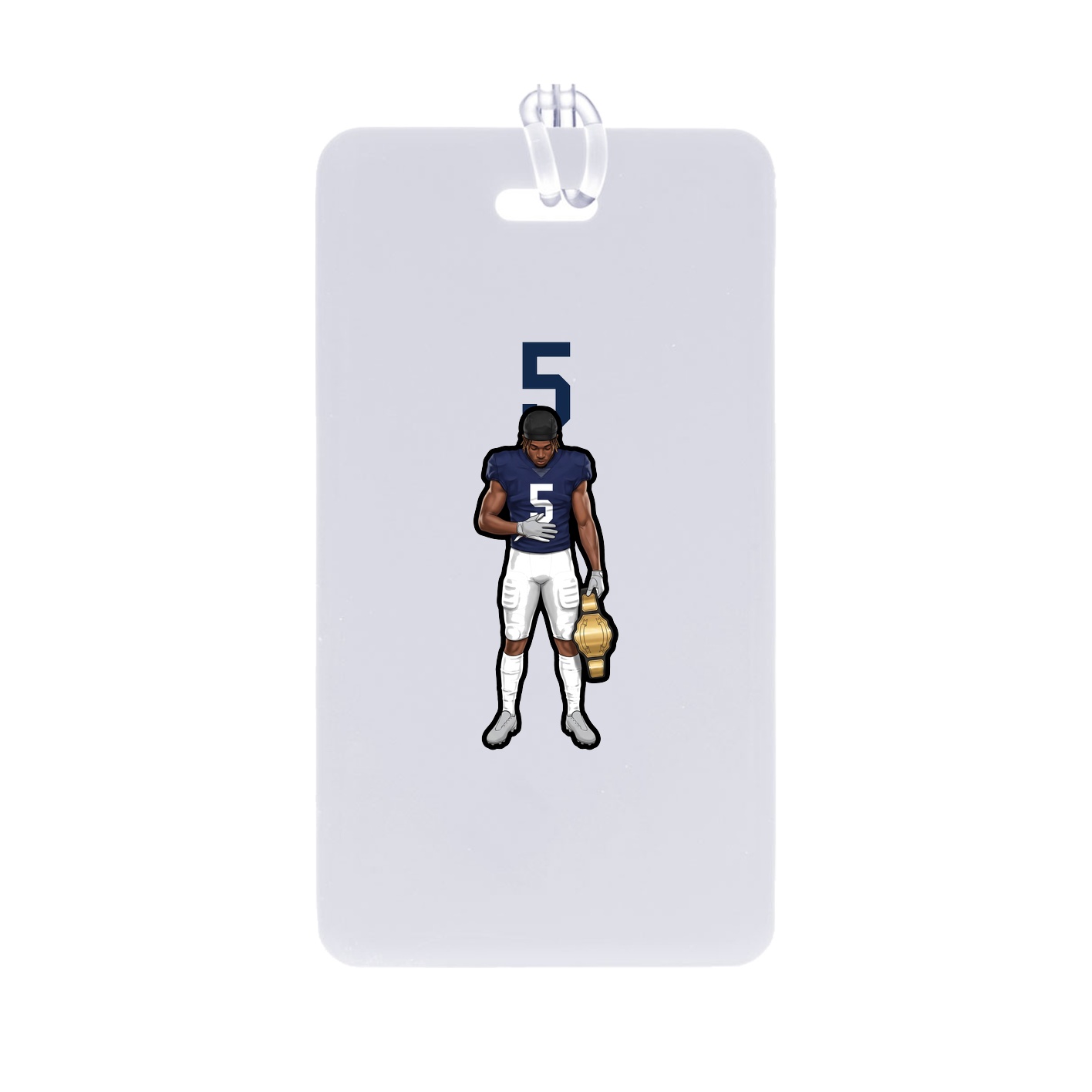 Bag Tag — Number Top in Classic