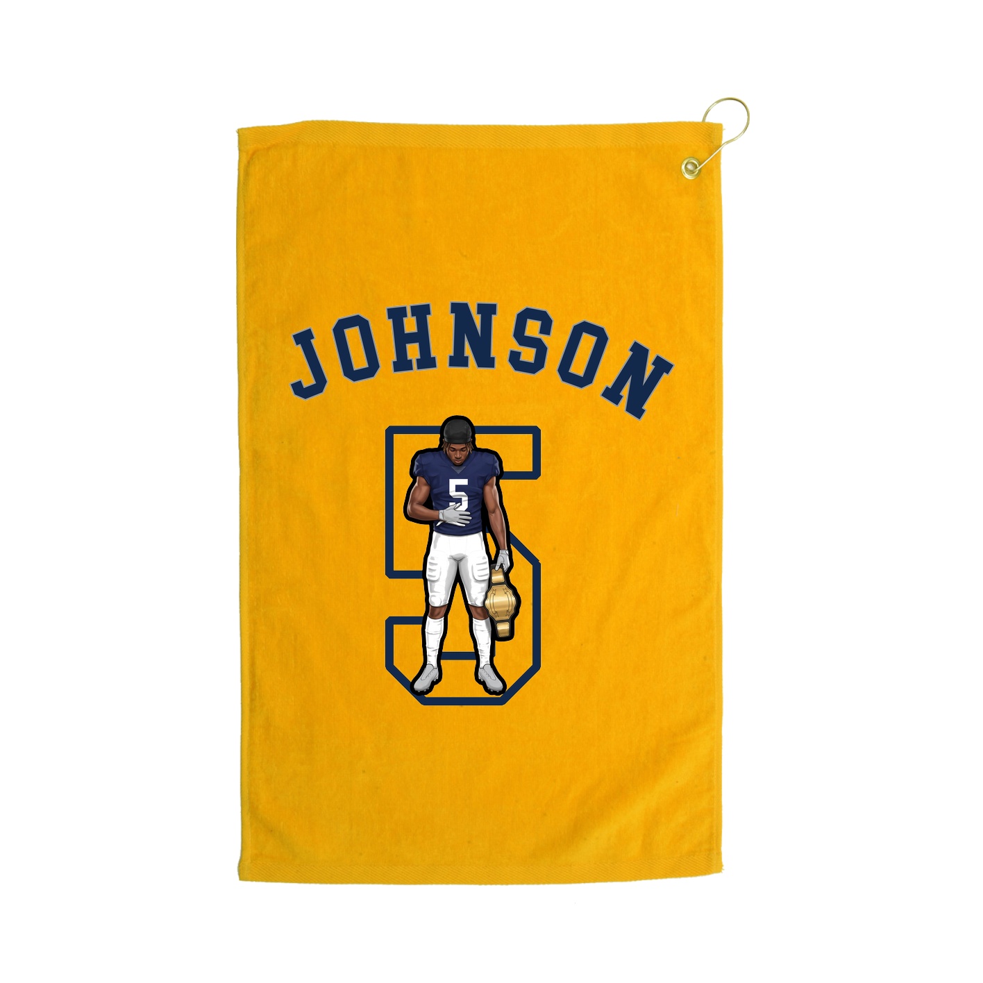 Golf Towel — Shirsey Arch in Gold