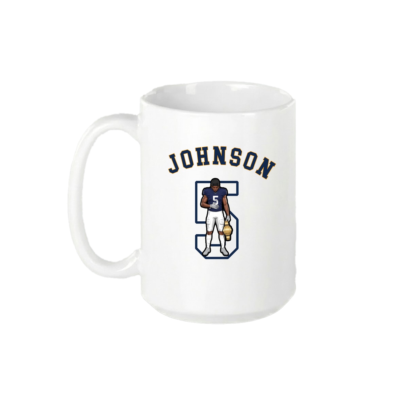15oz Coffee Mug — Shirsey Arch in White