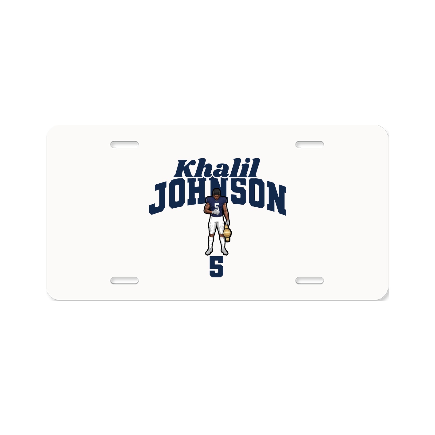 License Plate — Signature Arch in Classic