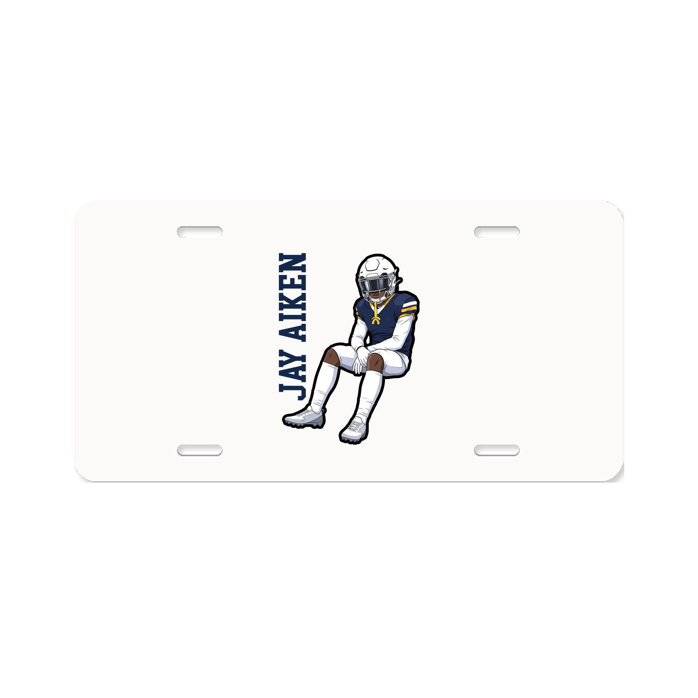 Aluminum License Plate