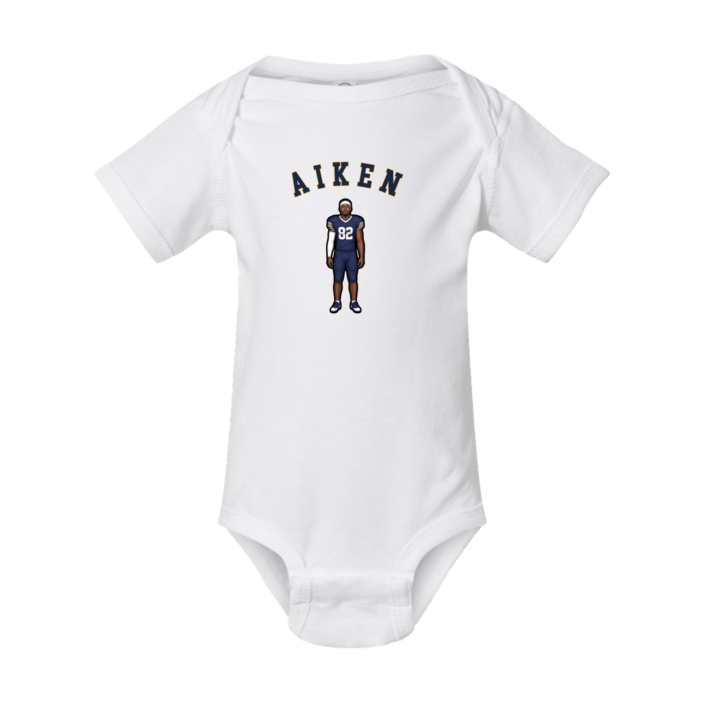Baby Onesie — Shirsey Arch in White