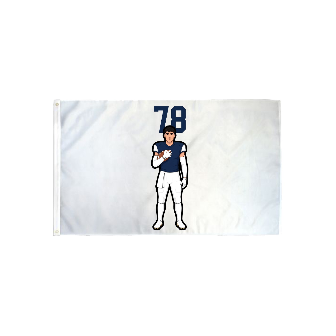 3x5 Flag — Number Top in Classic