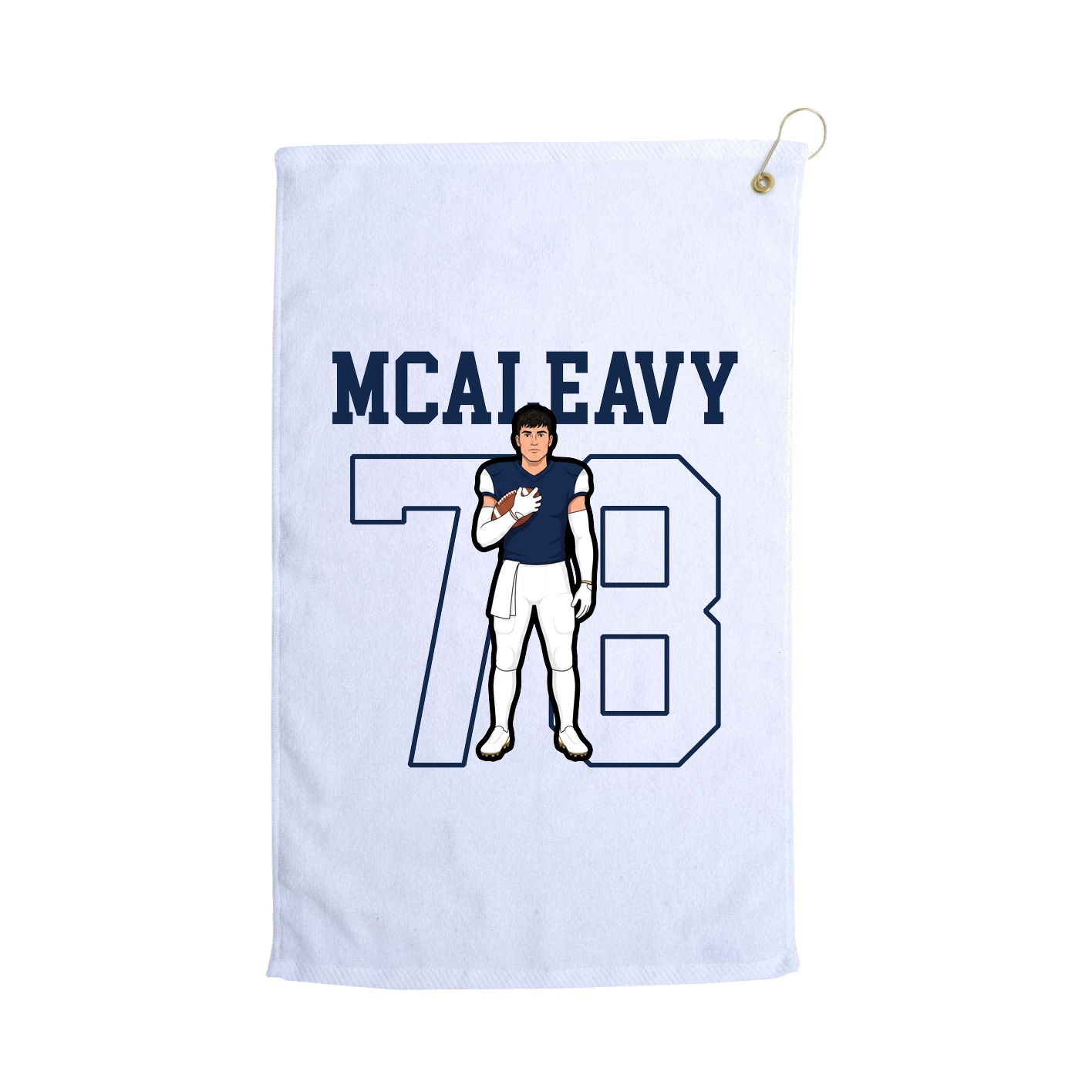 Golf Towel — Shirsey in White
