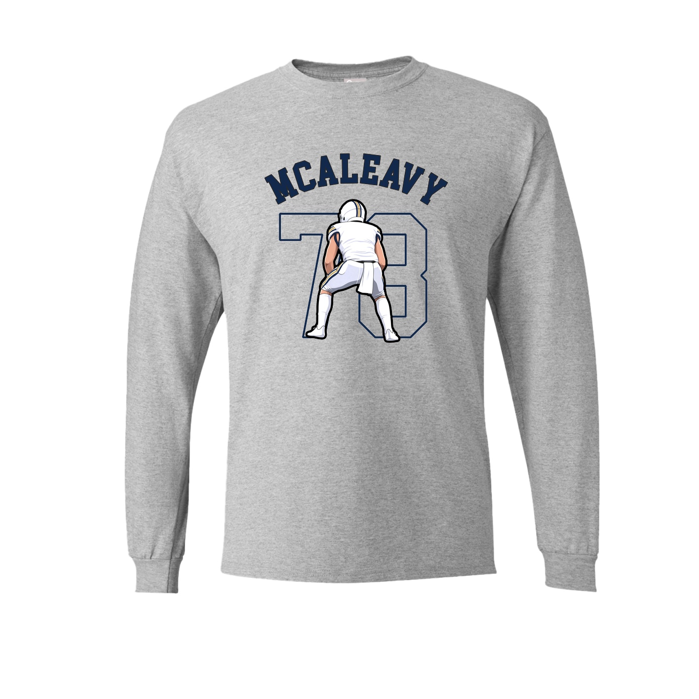 Long Sleeve Tee — Shirsey Arch in Grey