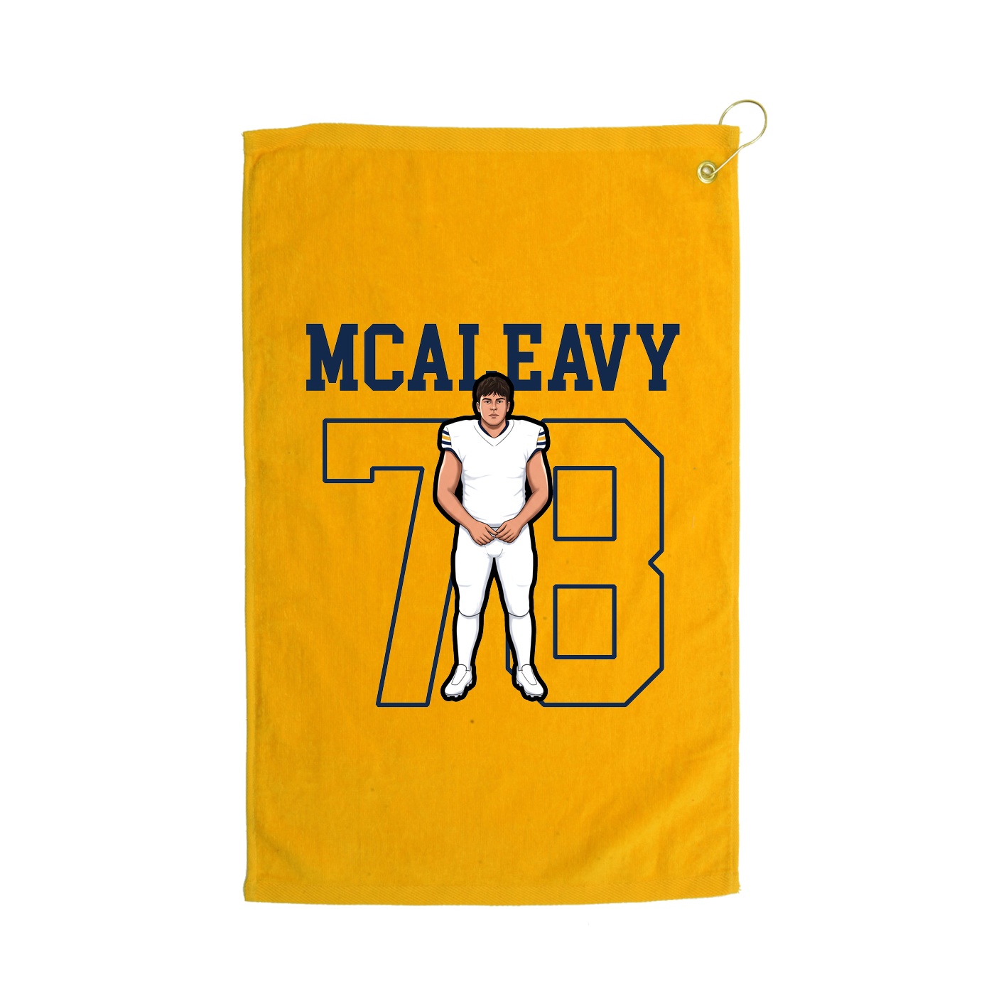 Golf Towel — Shirsey in Gold