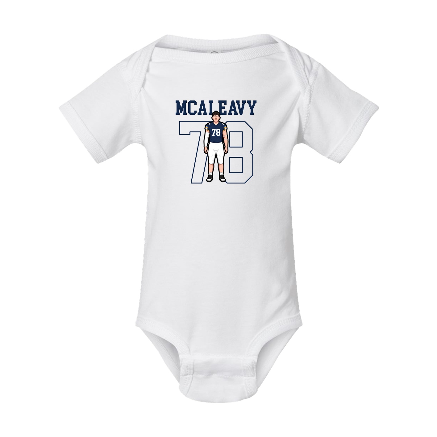 Baby Onesie — Shirsey in White