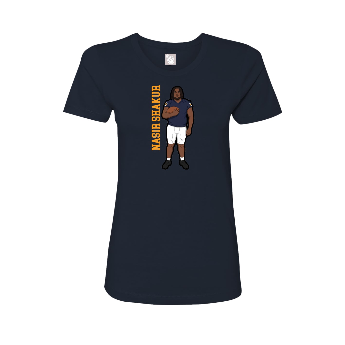 Fitted Women's Tee — Classic in Navy