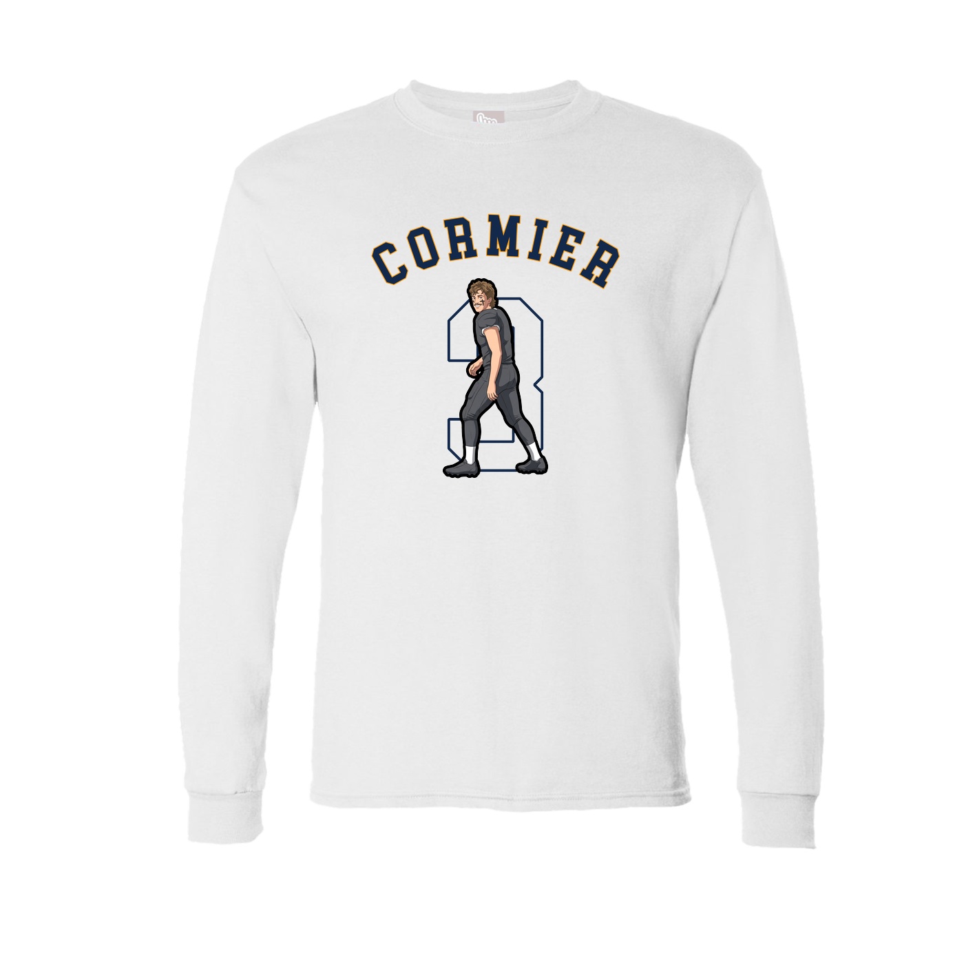 Long Sleeve Tee — Shirsey Arch in White