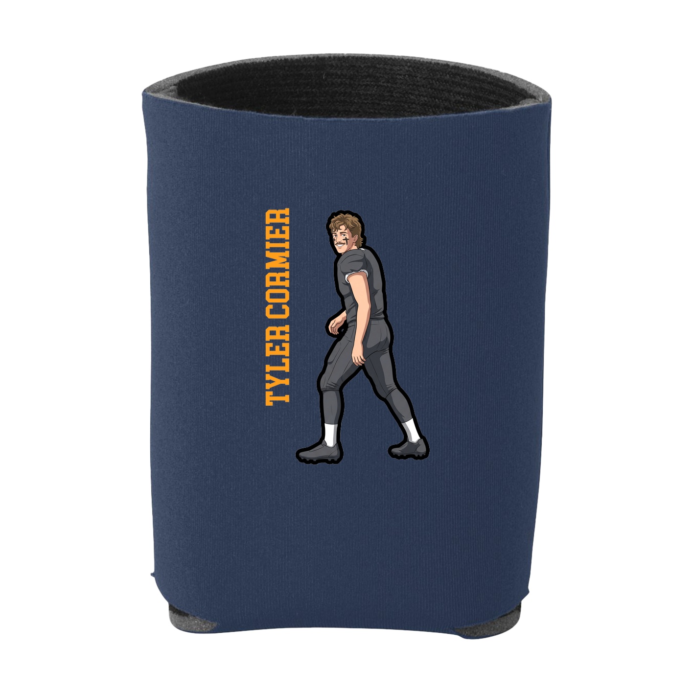 Can Holder — Name Vertical in Navy