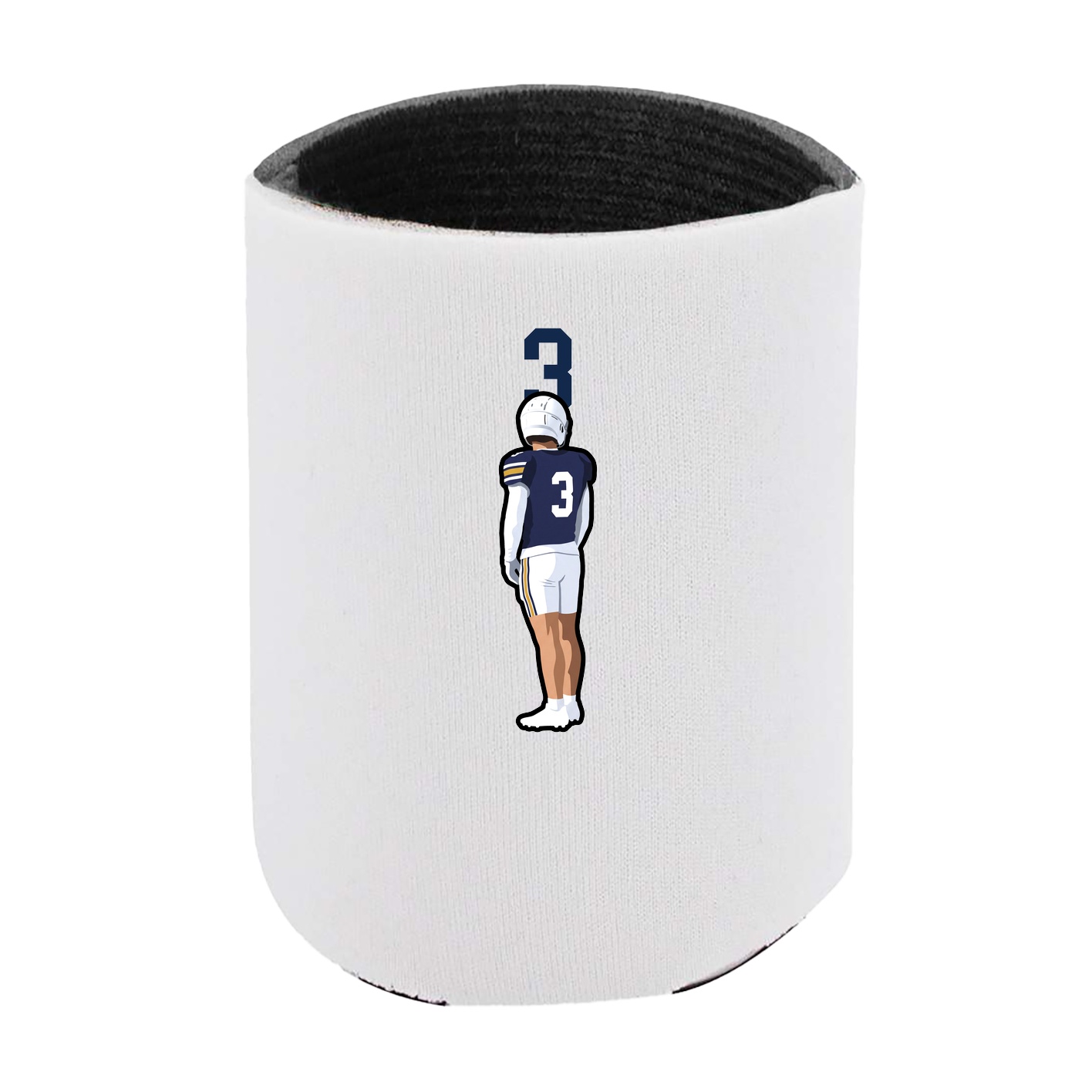 Can Holder — Number Top in White