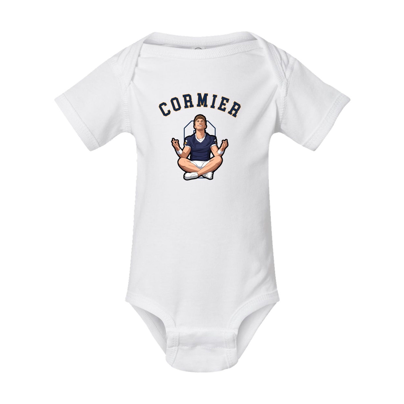 Baby Onesie — Shirsey Arch in White