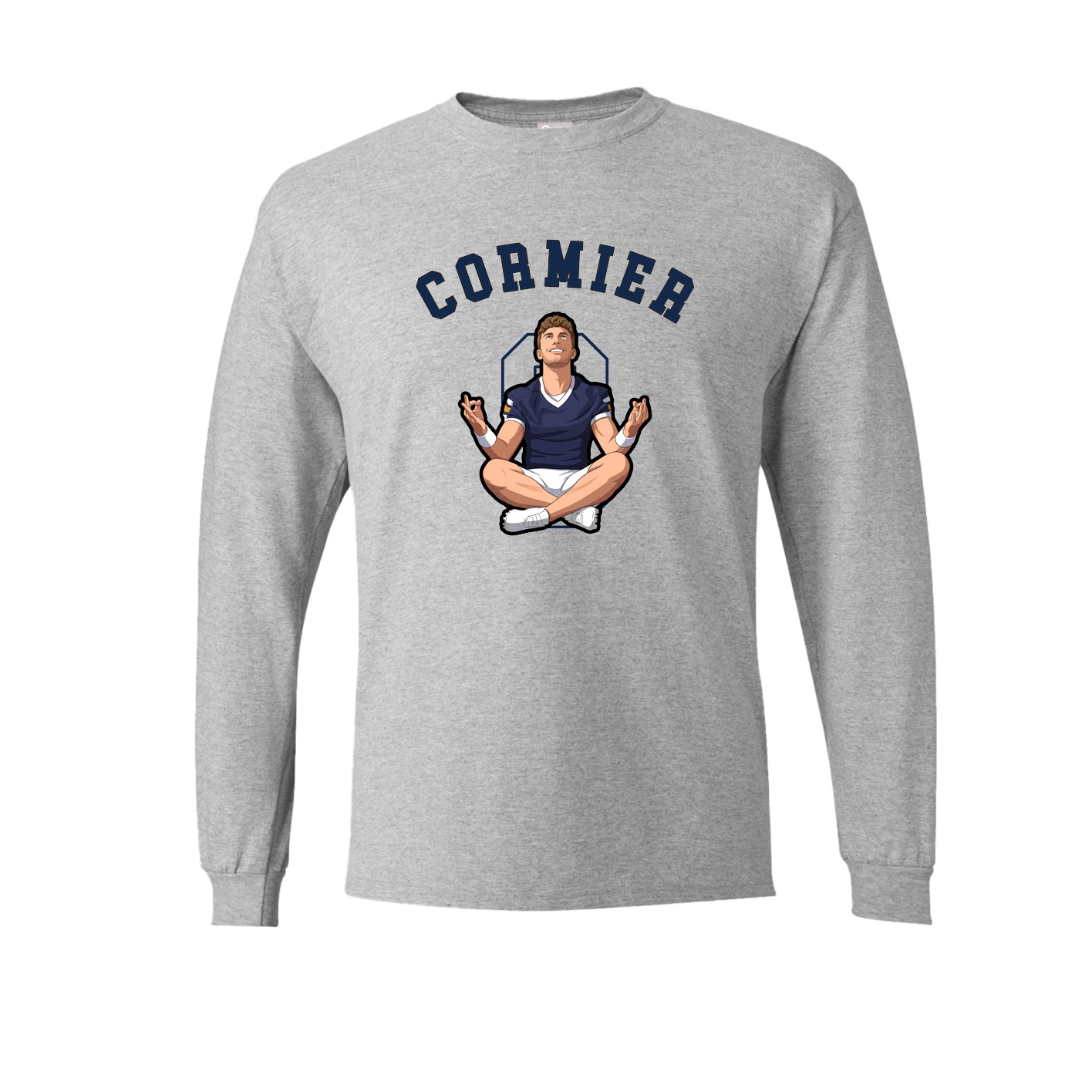 Long Sleeve Tee — Shirsey Arch in Grey