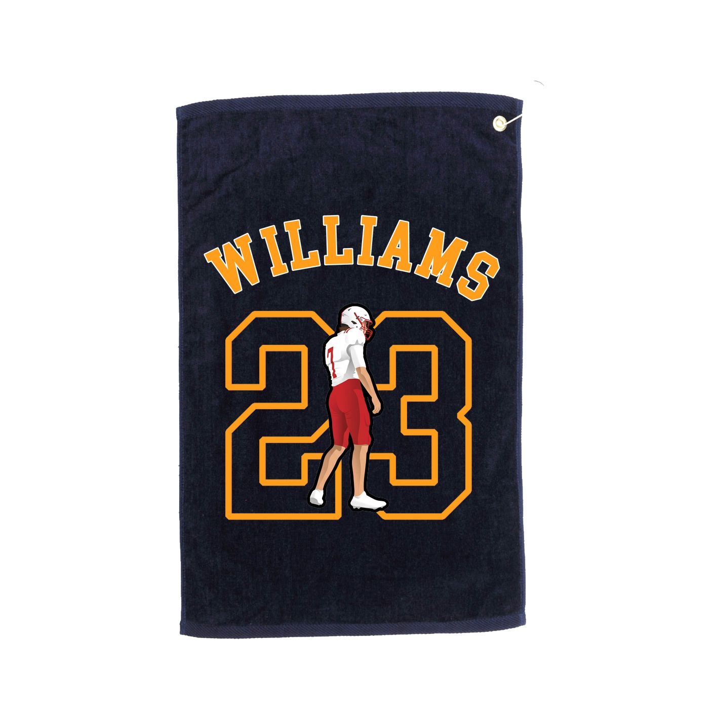 Golf Towel — Shirsey Arch in Navy