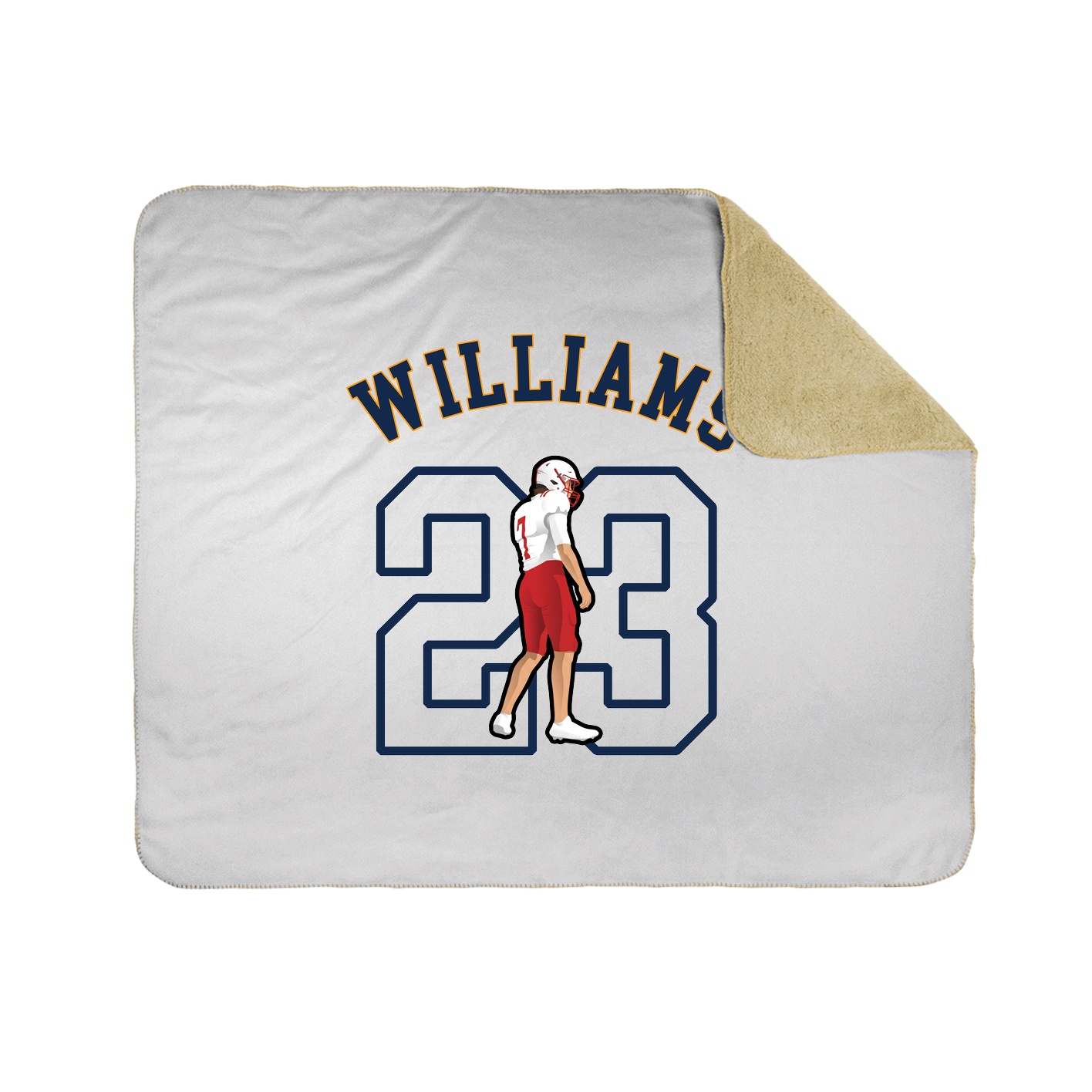 Throw Blanket — Shirsey Arch in White