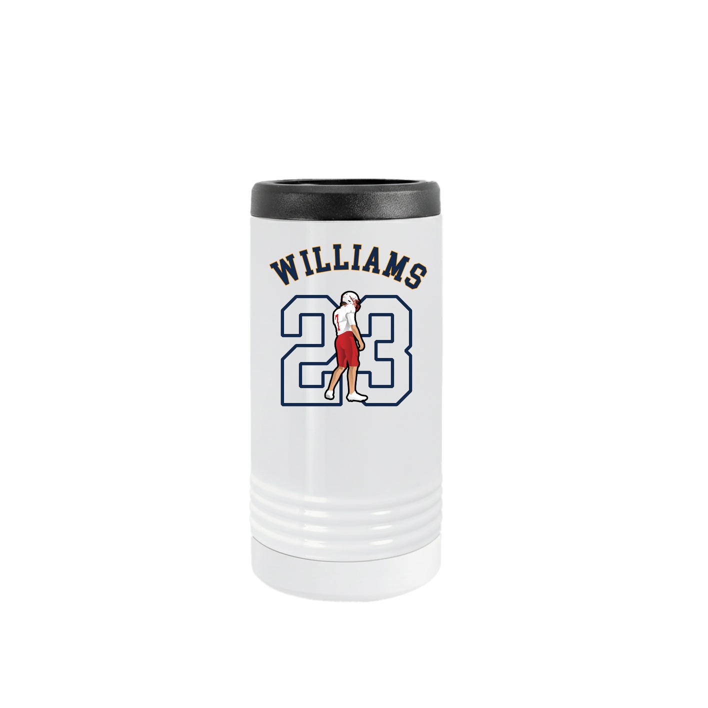 Slim Beverage Holder — Shirsey Arch in White