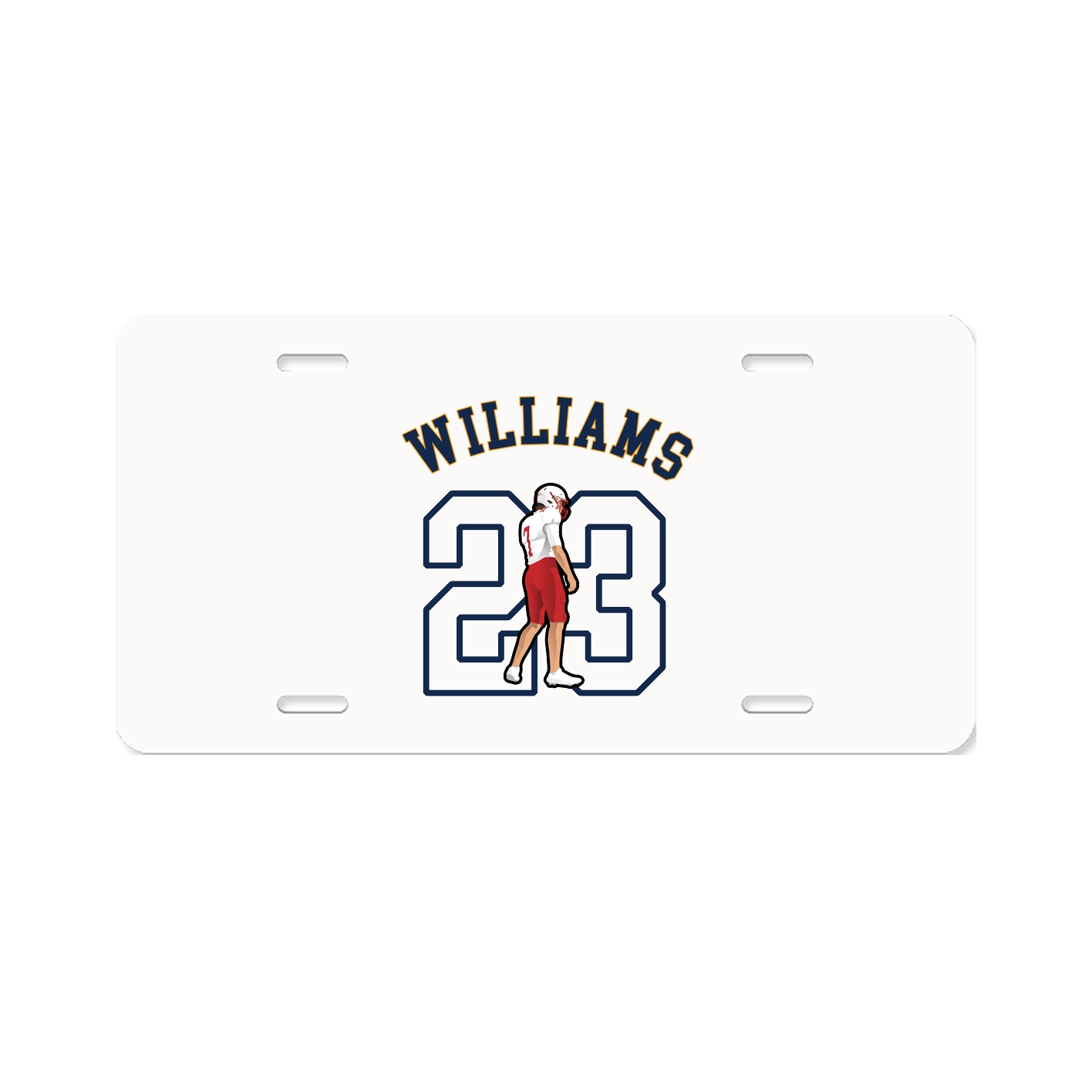 License Plate — Shirsey Arch in Classic