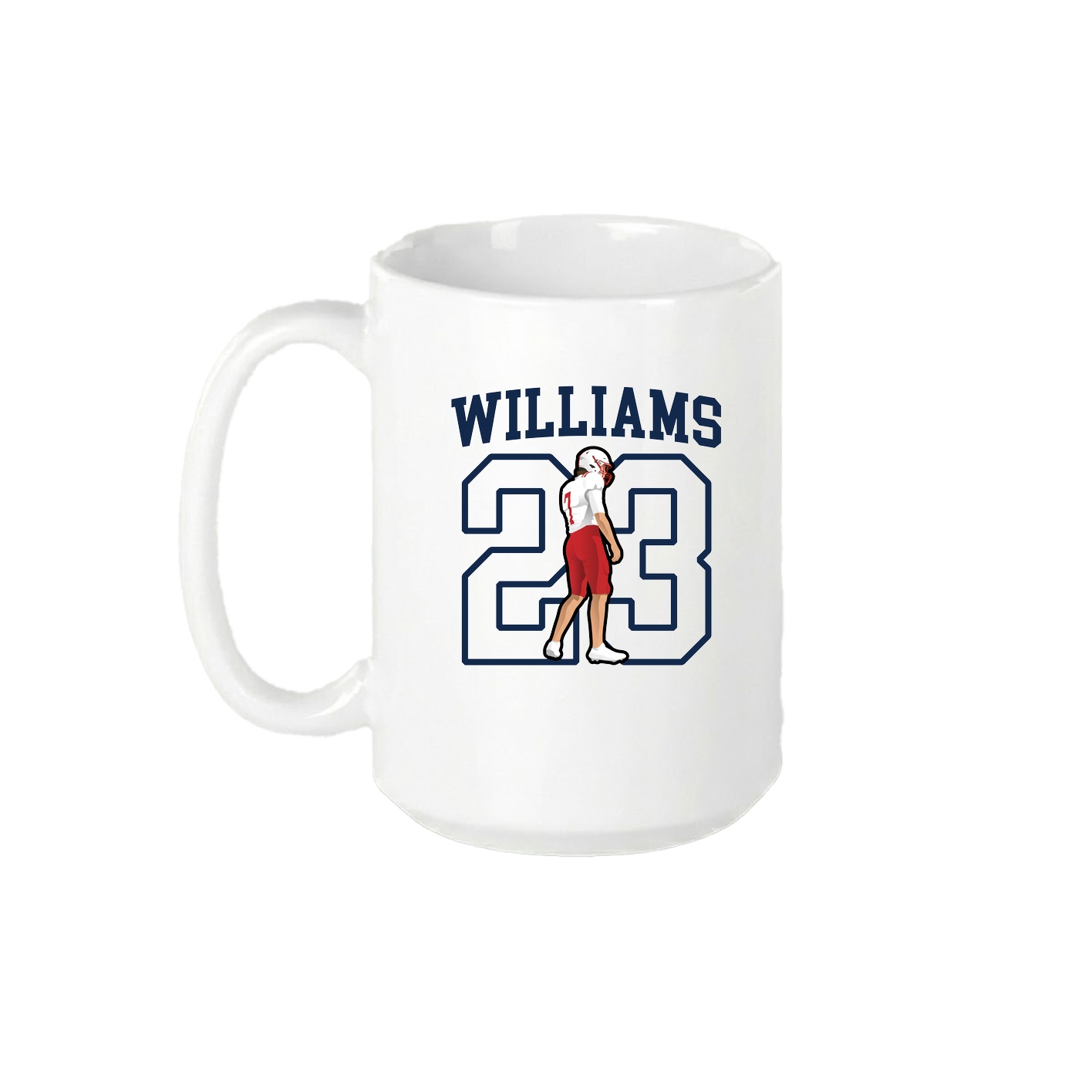 15oz Coffee Mug — Shirsey in White