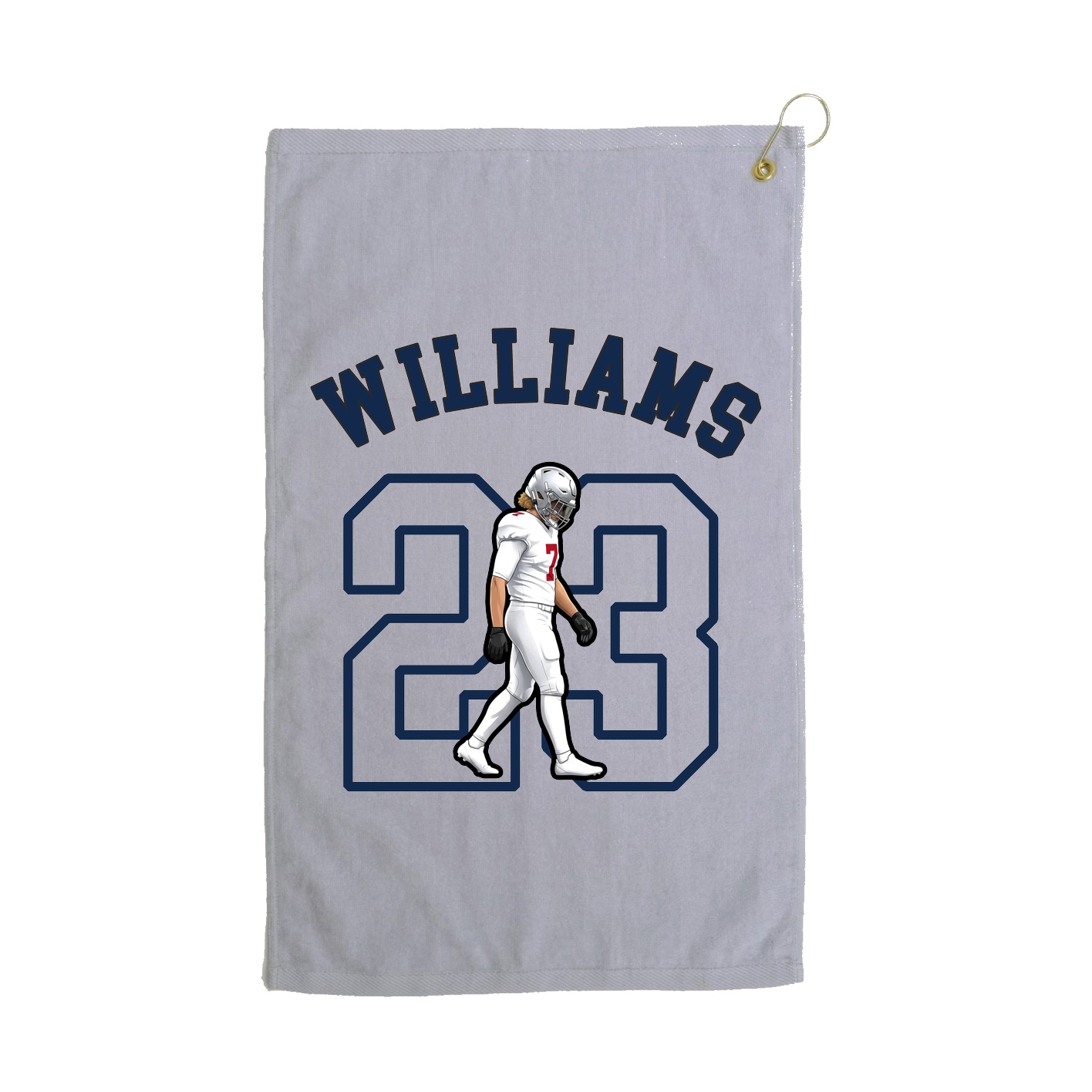 Golf Towel — Shirsey Arch in Grey