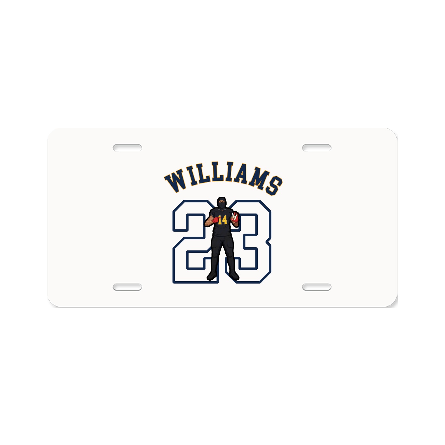 License Plate — Shirsey Arch in Classic