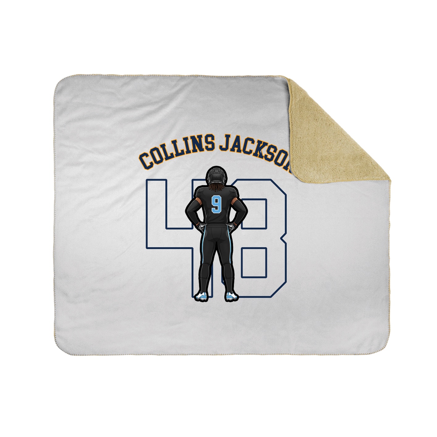 Throw Blanket — Shirsey Arch in White