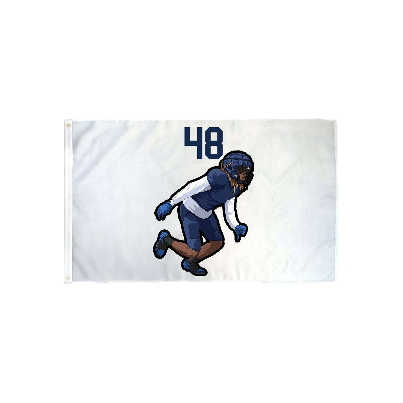 3x5 Flag — Number Top in Classic
