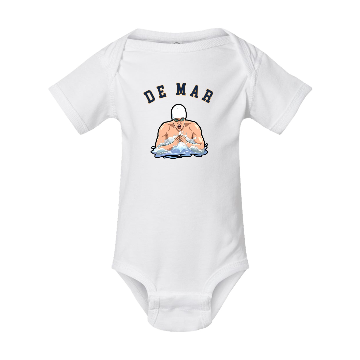 Baby Onesie — Shirsey Arch in White